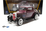 Ford Coupe - 1932 - Dark Red/Black - Image 6