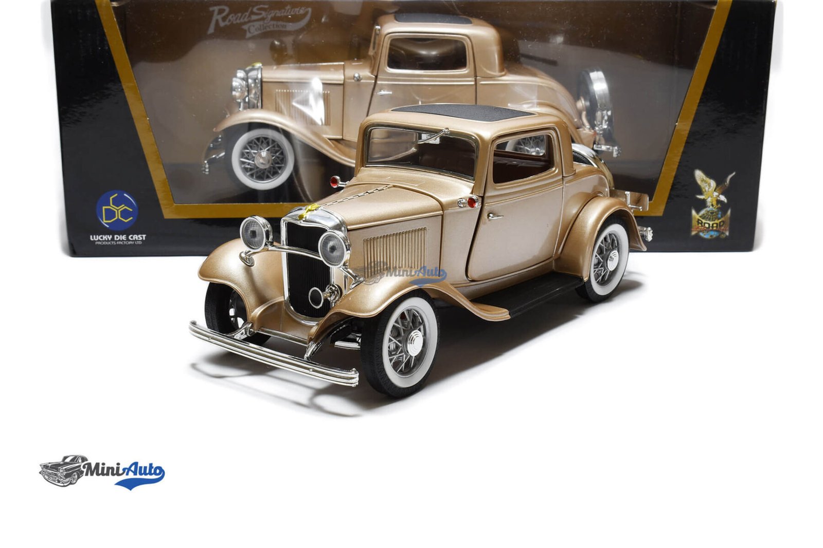 Ford Coupe - 1932 - Gold - Image 6