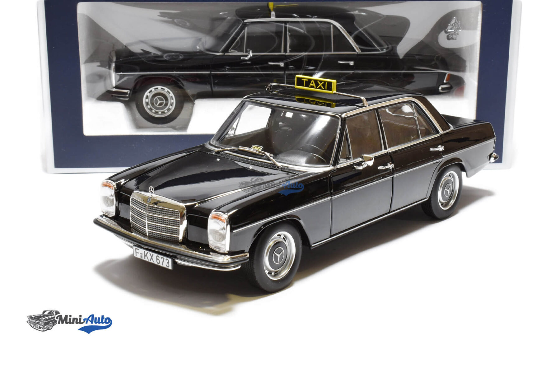 Mercedes Benz 200 W115 Taxi - 1968 -  Black - Image 6