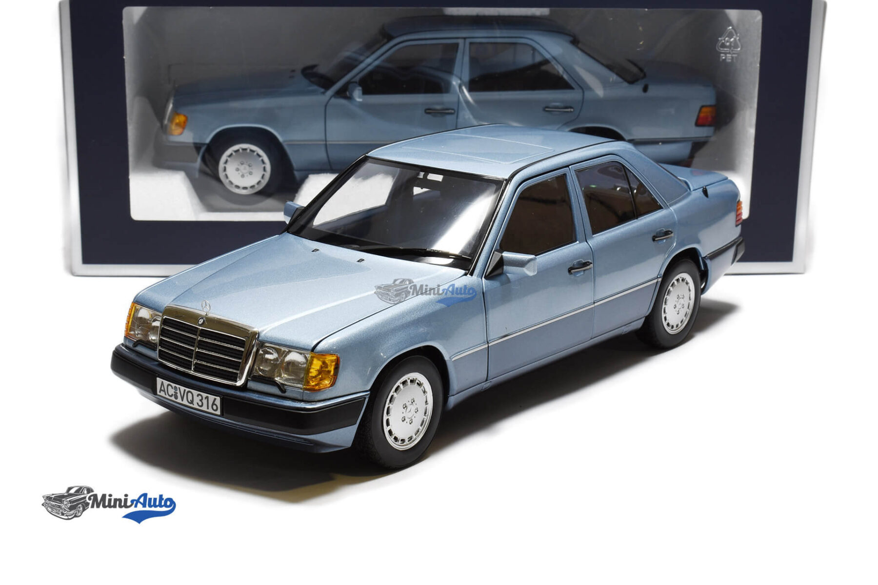 Mercedes Benz E-Class W124 230E - 1990 - Blue - Image 6