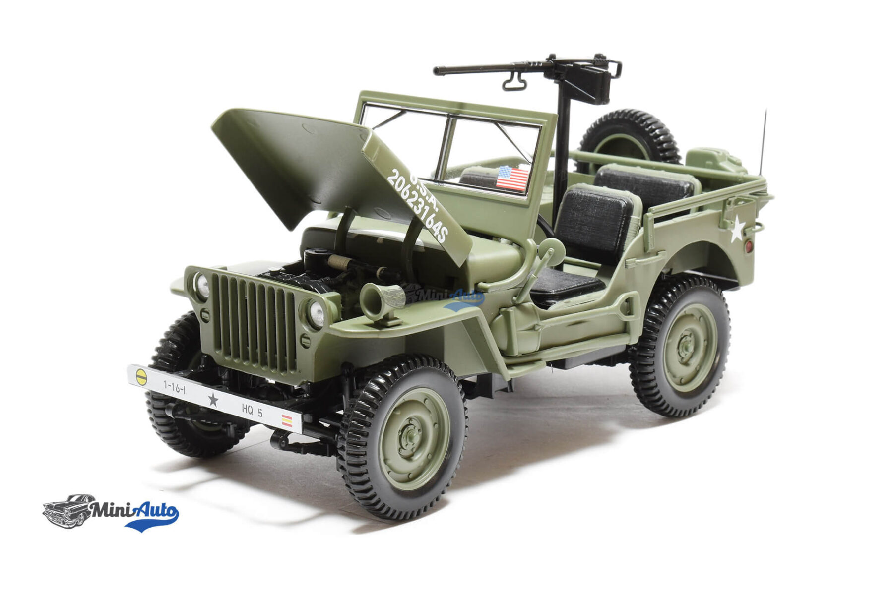 Jeep Willys Cabriolet - 1944 - Green - Image 3