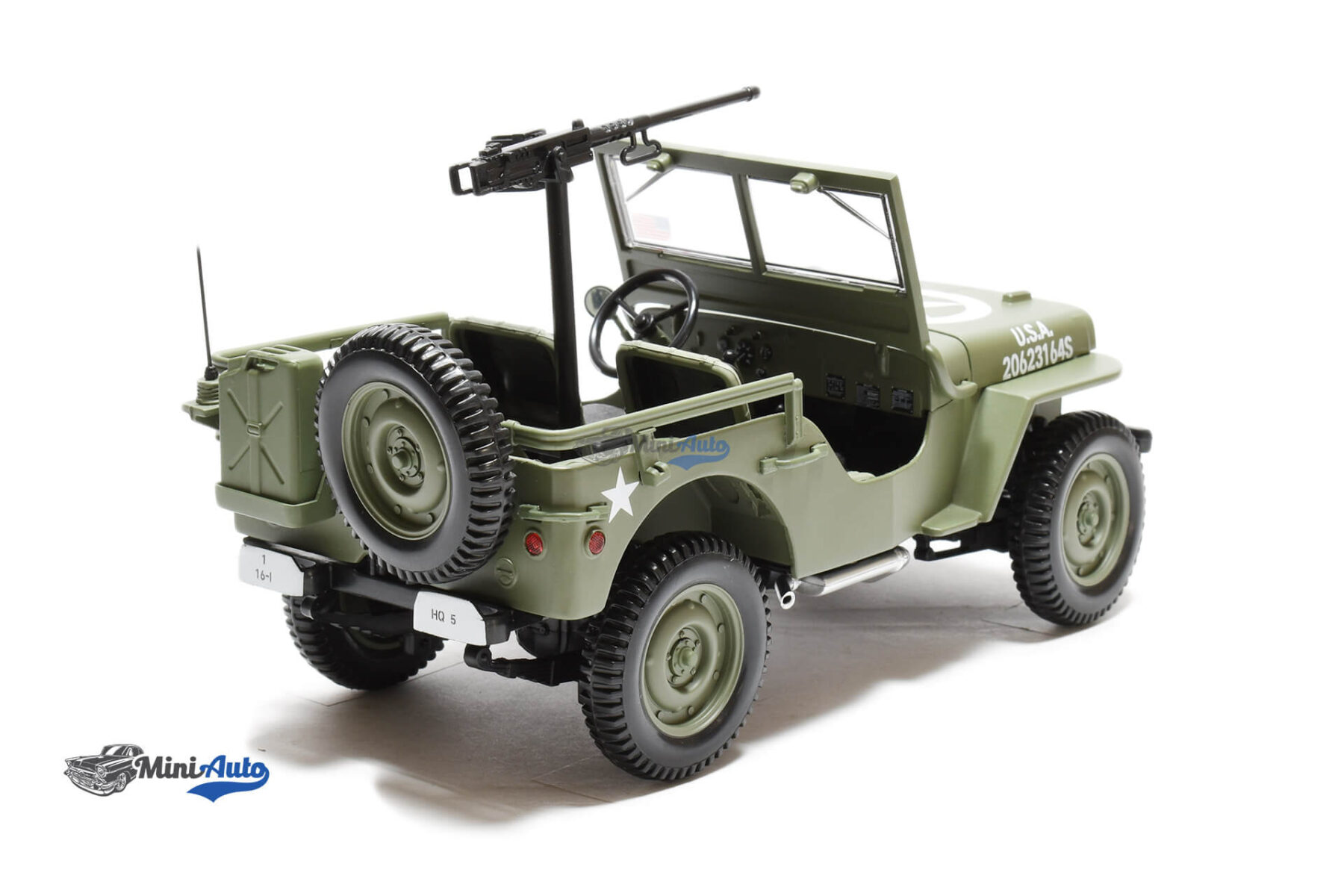 Jeep Willys Cabriolet - 1944 - Green - Image 4
