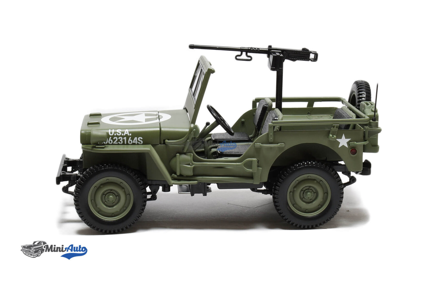 Jeep Willys Cabriolet - 1944 - Green - Image 5