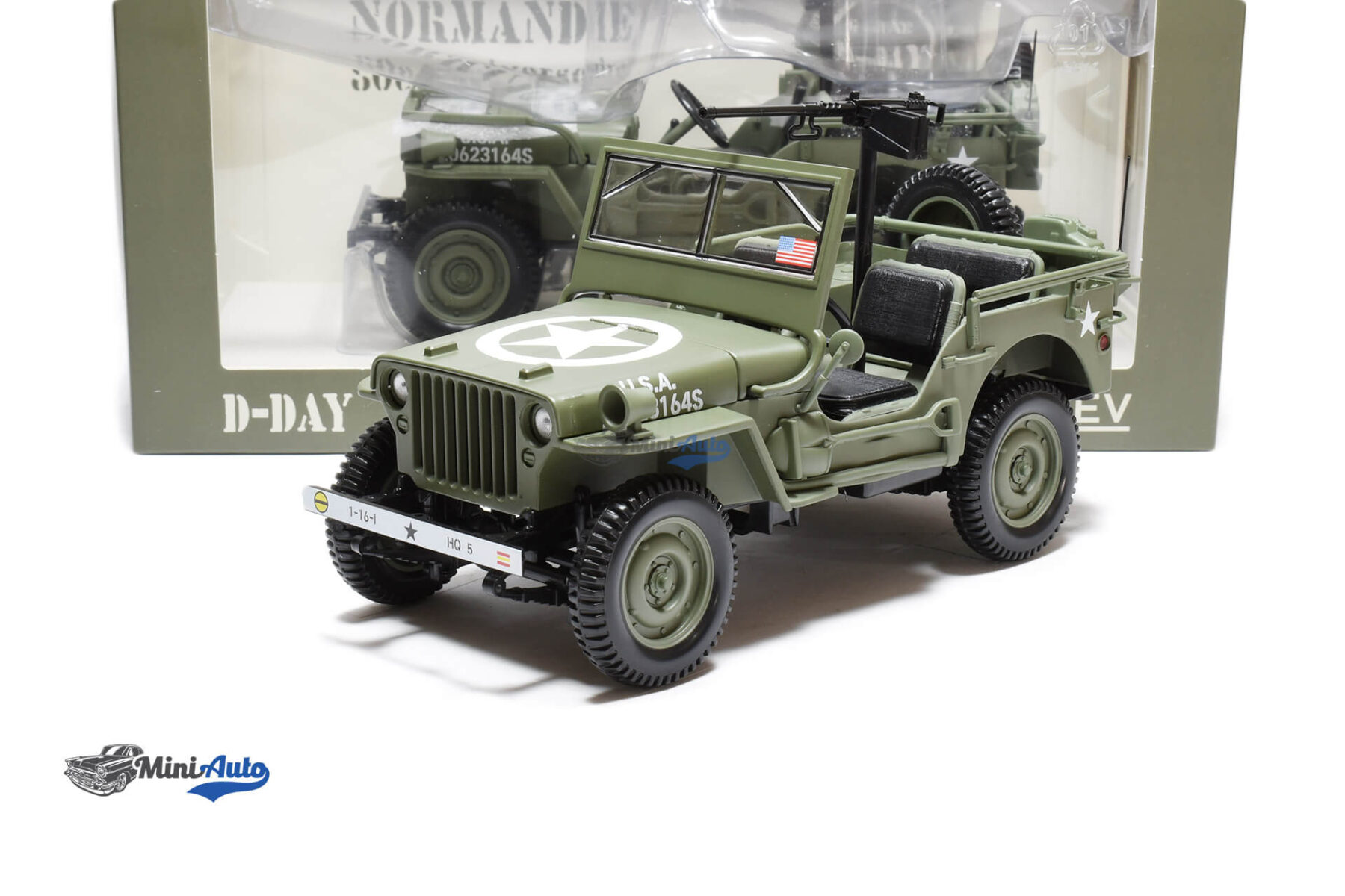 Jeep Willys Cabriolet - 1944 - Green - Image 6