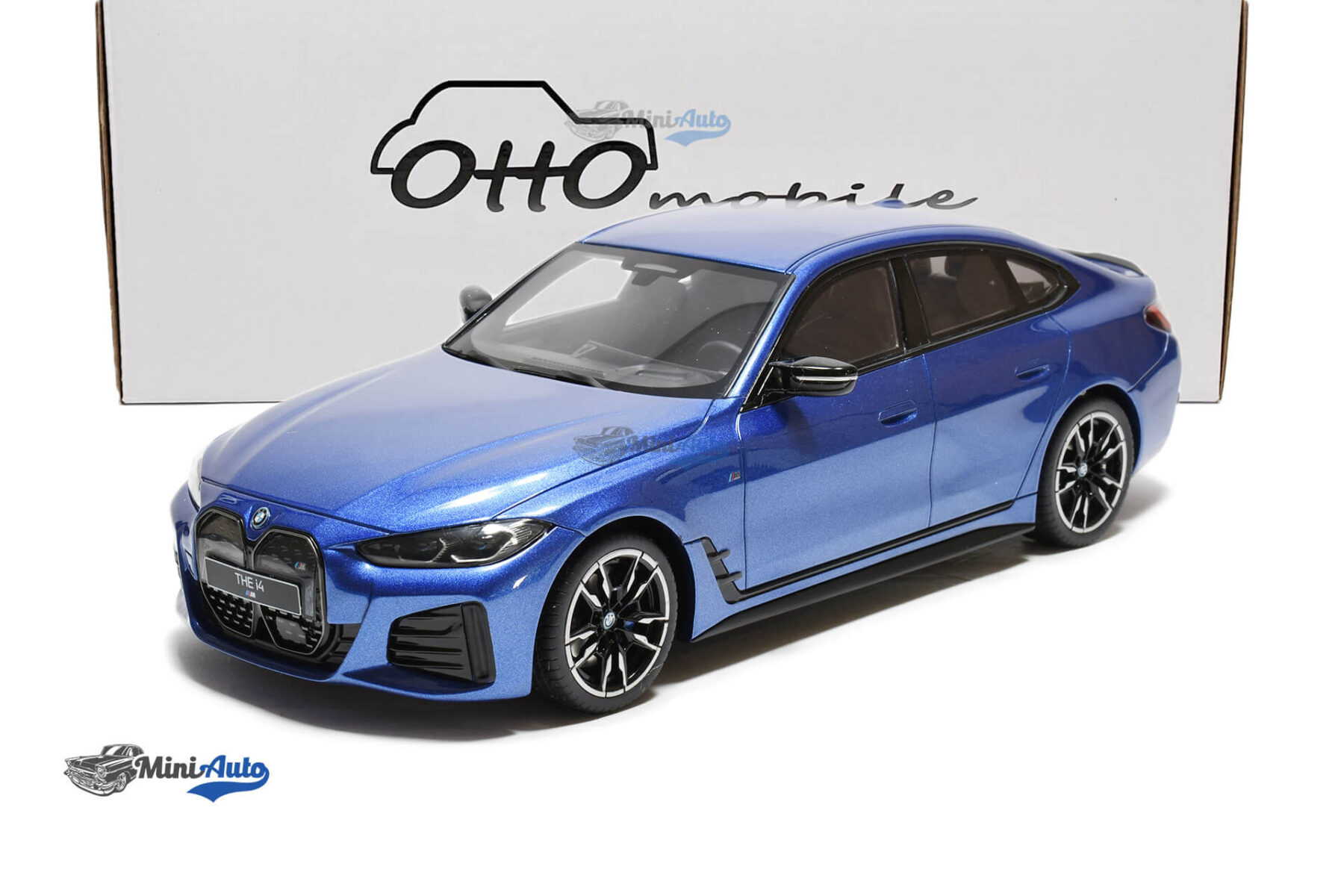 OT453---BMW-4-i4-M50-G26---2022---Blue_4 BMW 4 i4 M50 G26 - 2022 - Blue - Image 4