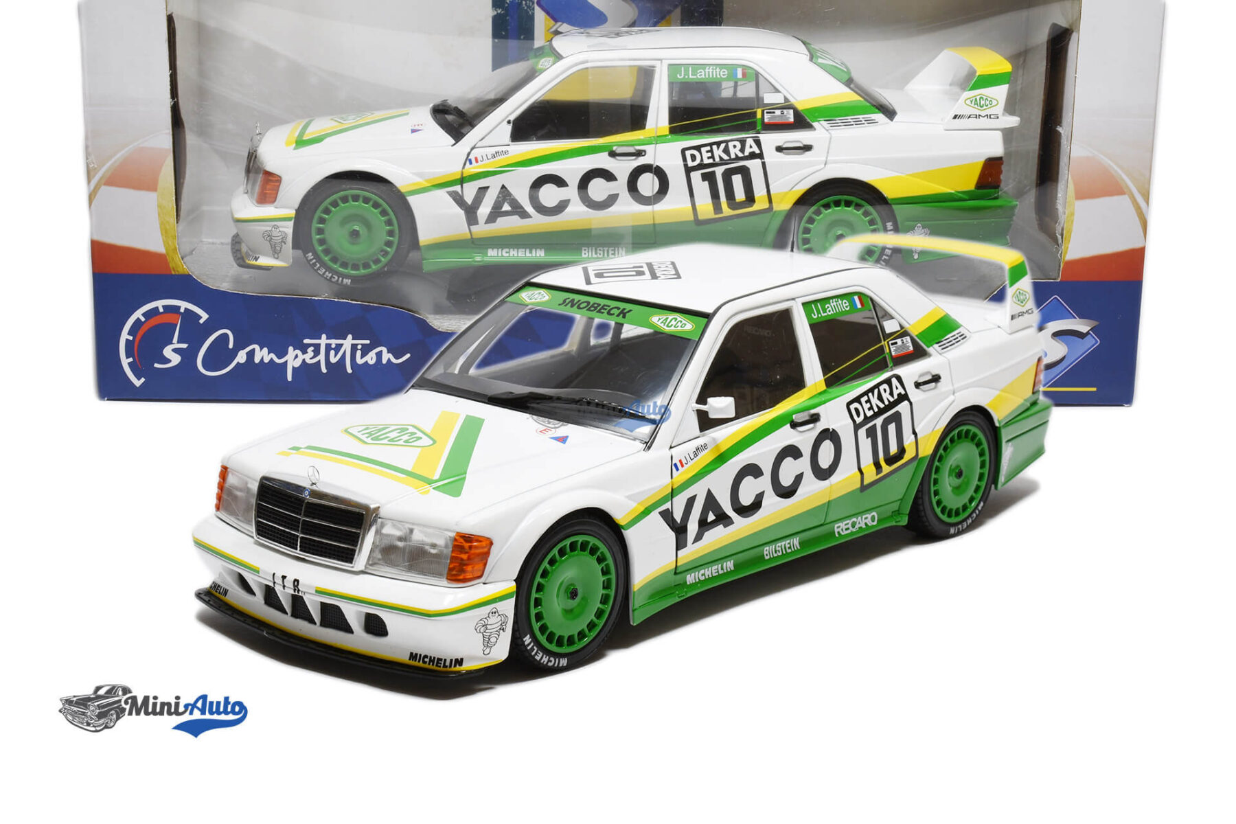 Mercedes Benz 190E 2.5 EVOII N10 DTM - 1991 - White/Green - Image 6