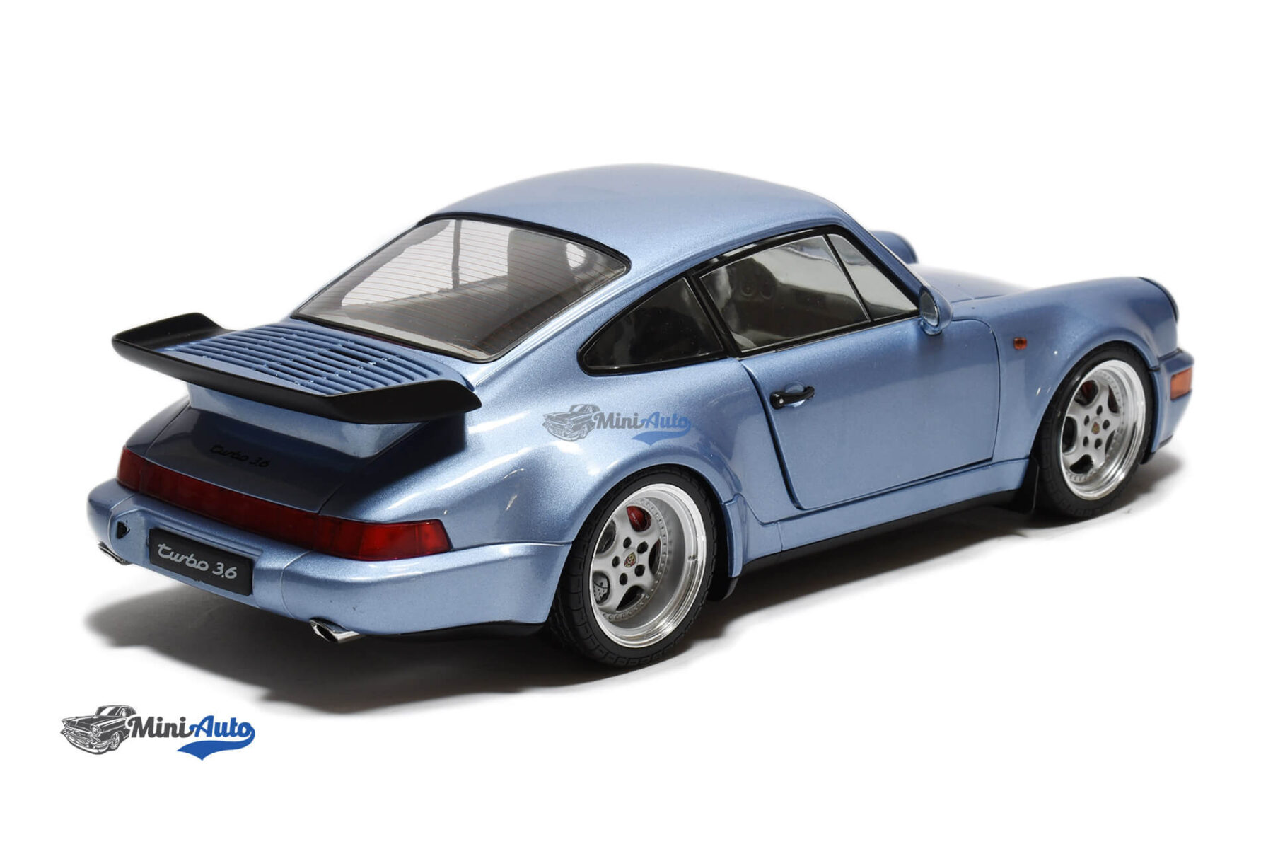 Porsche 911 964 Turbo Coupe - 1990 - Blue - Image 3