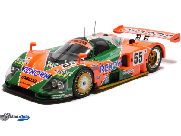 Mazda 787B 2.6L N55 Winner 24h Le Mans - 1991 - Orange/Green
