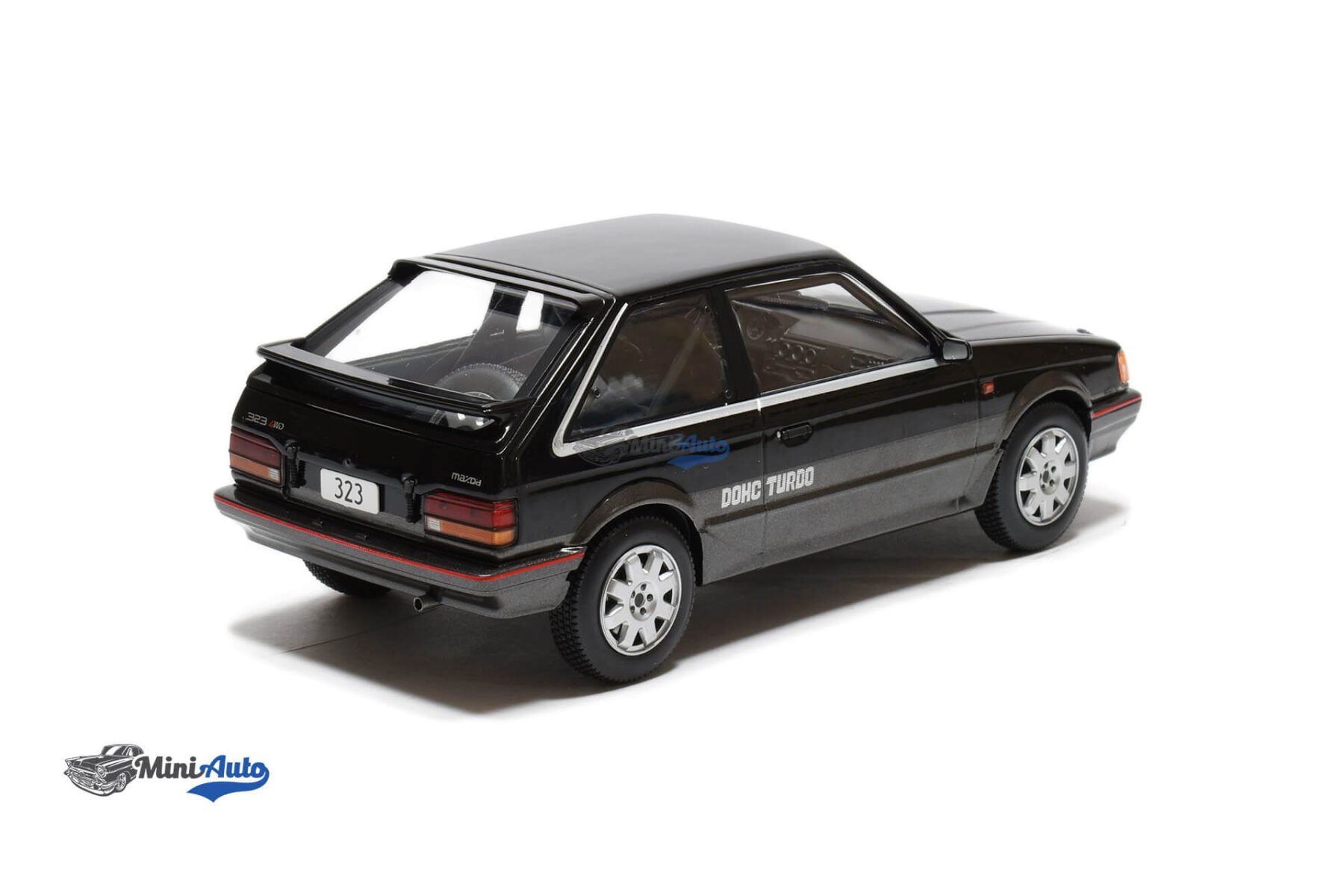 Mazda 323 4WD Turbo - 1989 - Black - Image 2