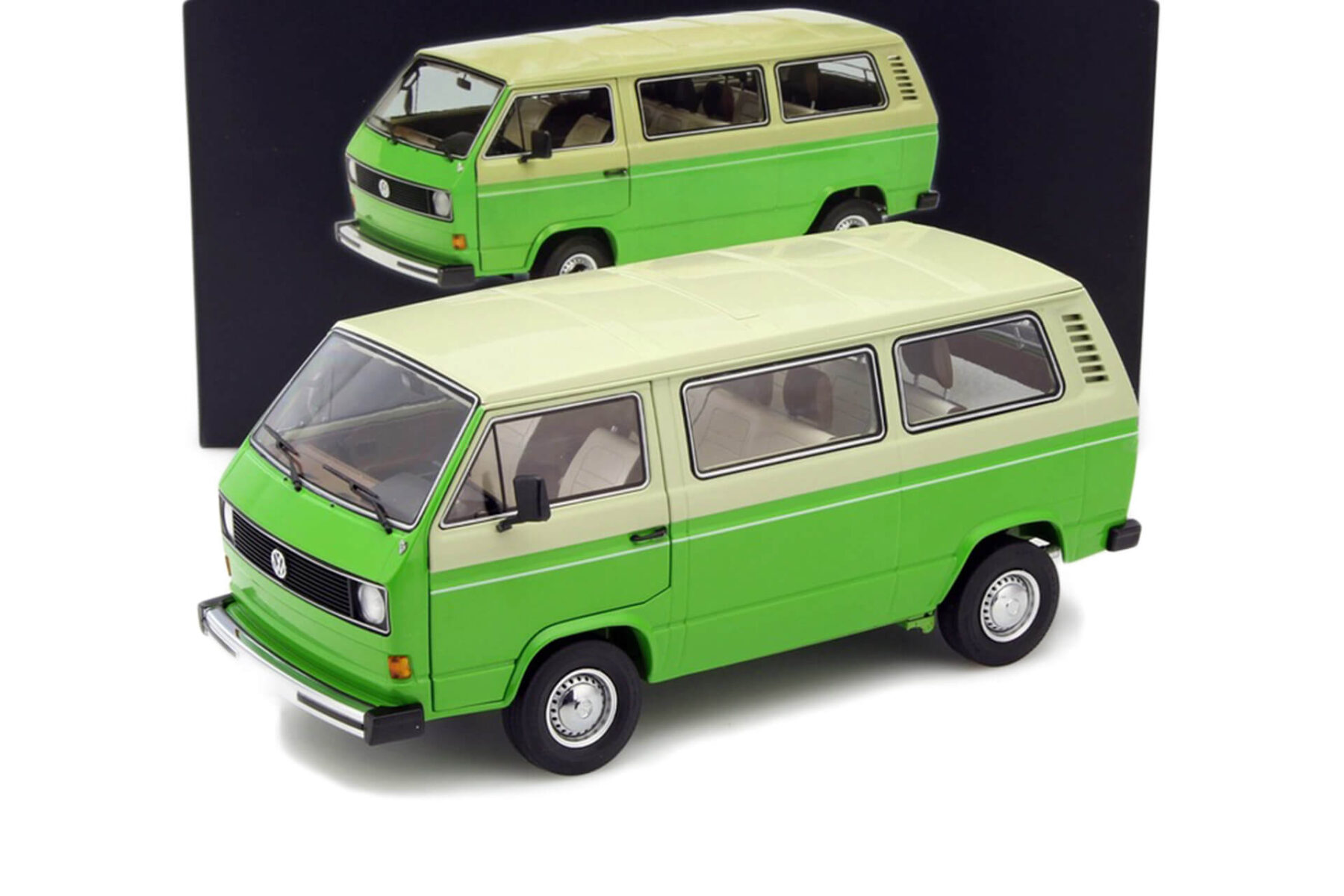 Volkswagen T3 Minibus - 1979 - Green/Cream - Image 4