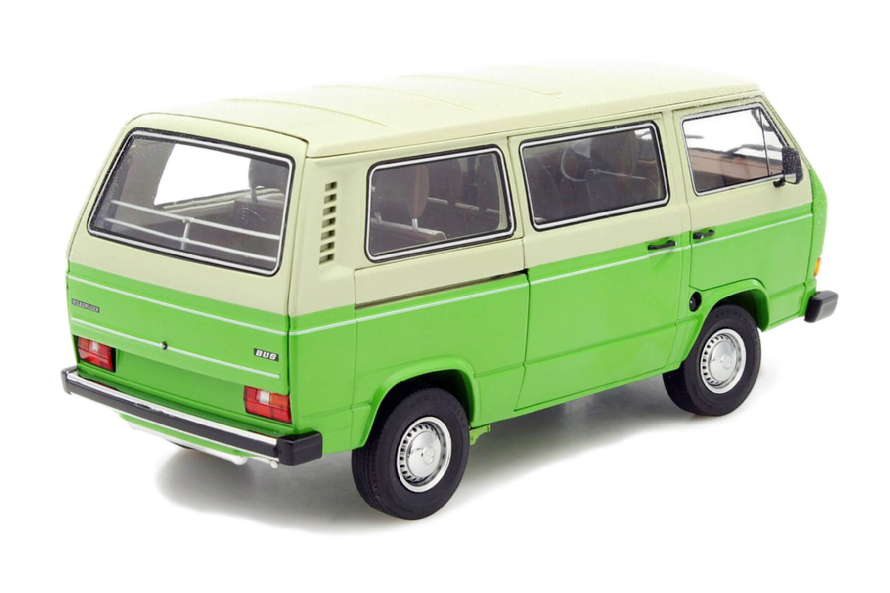 Volkswagen T3 Minibus - 1979 - Green/Cream - Image 2