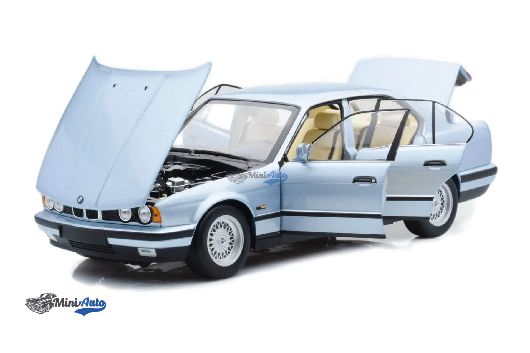 BMW E34 535i - 1988 - Blue - Image 2