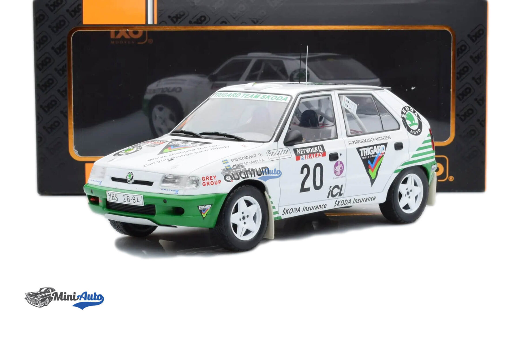 Skoda Felicia N20 Blomqvist - 1995 - White/Green - Image 4