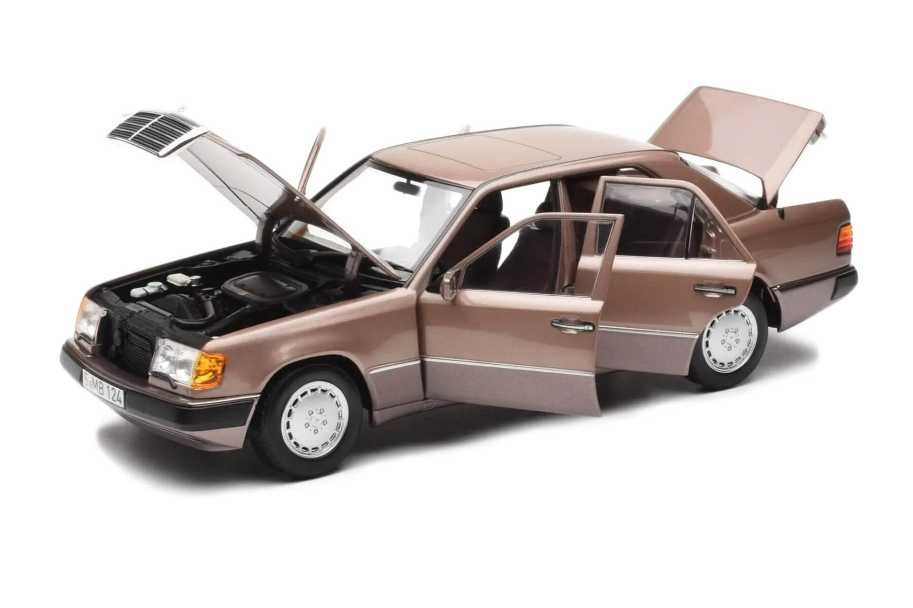 Mercedes Benz W124 230E (Dealer edition) - 1990 - Bronze - Image 2