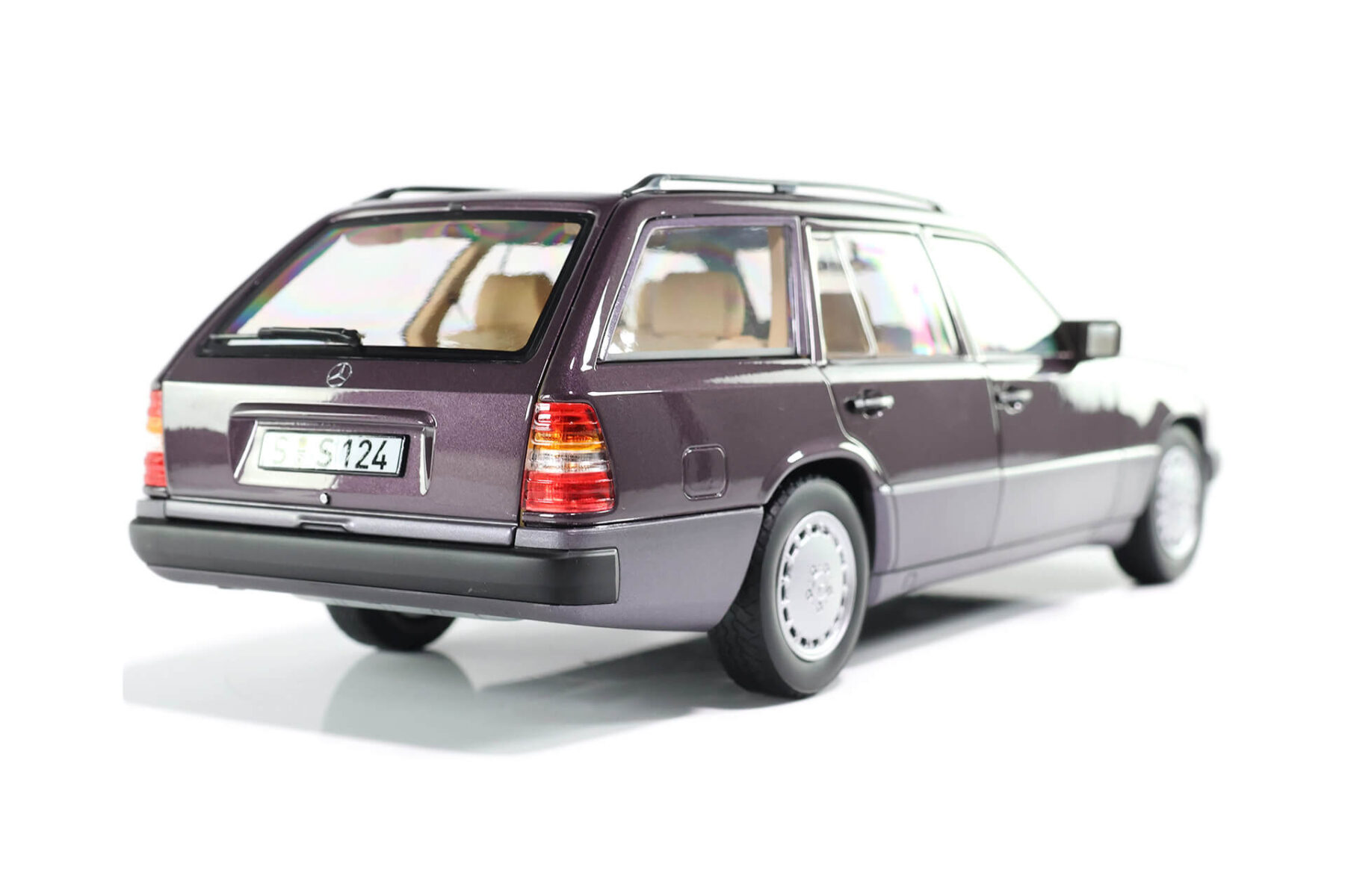 Mercedes Benz S124 300T (Dealer Edition) - 1990 - Purple - Image 2