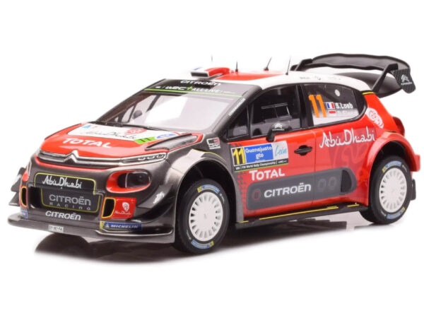 Citroen C3 WRC N11 S. Loeb - 2018 - Red