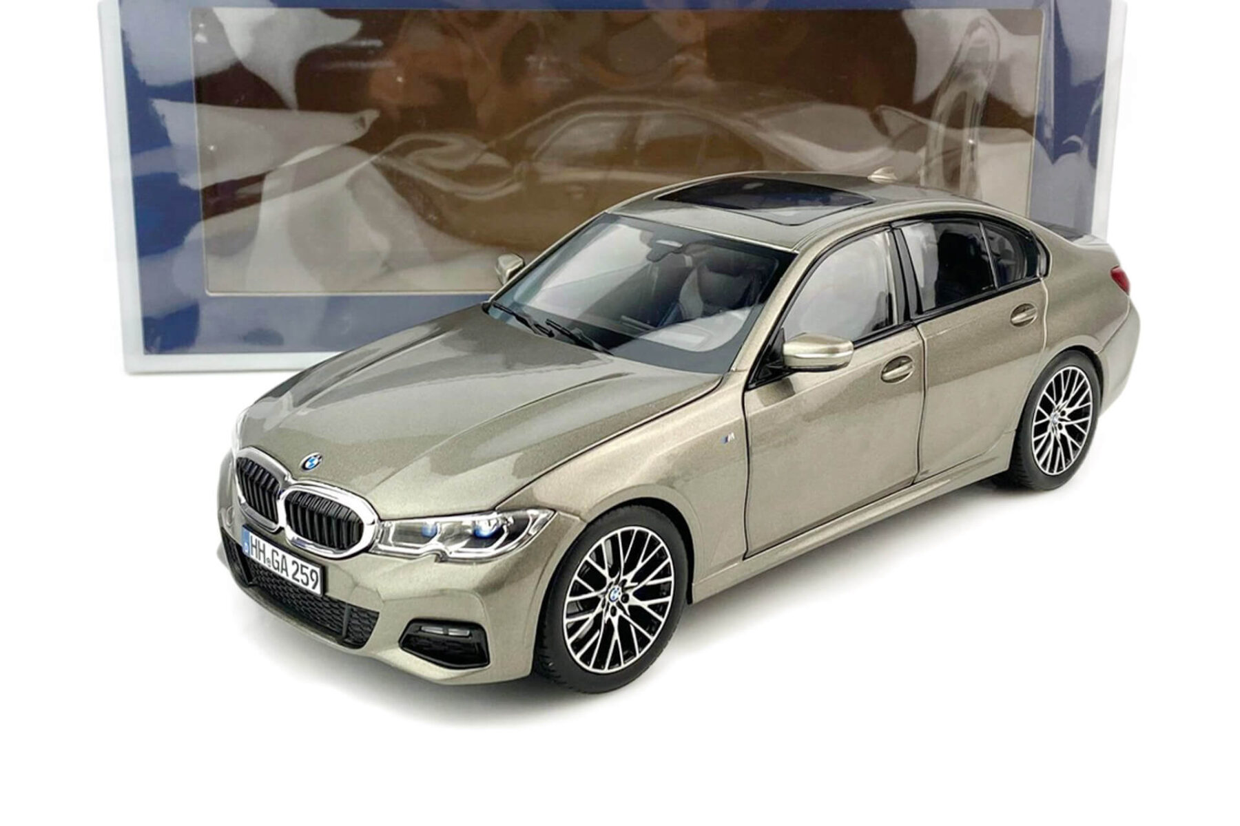 N183275-Norev-BMW-G20-330i-Brass-grey_4 BMW G20 330i - 2019 - Brass Grey - Image 4