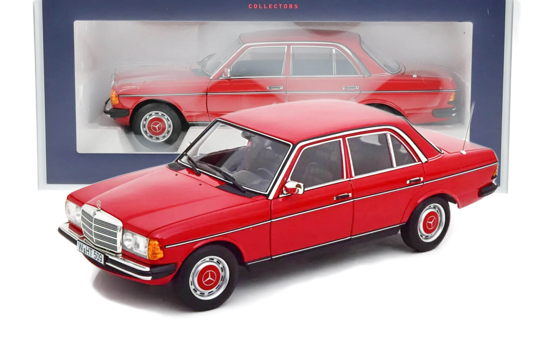 N183714-Norev-Mercedes-W123-200D-1982-red_5 Mercedes Benz W123 200D - 1982 - Red - Image 5