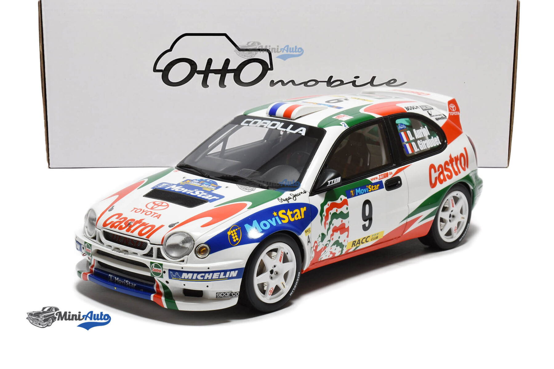 Toyota Corolla WRC N9 - 1998 - White - Image 4