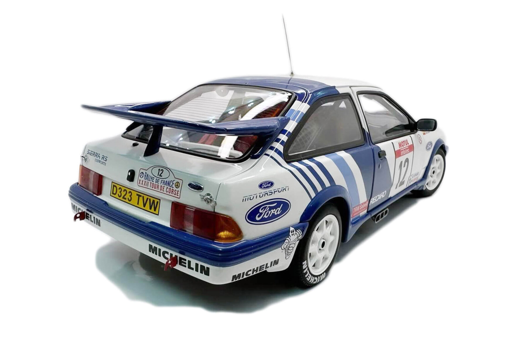 Ford Sierra RS Cosworth Rally France - 1988 - Blue/White - Image 2