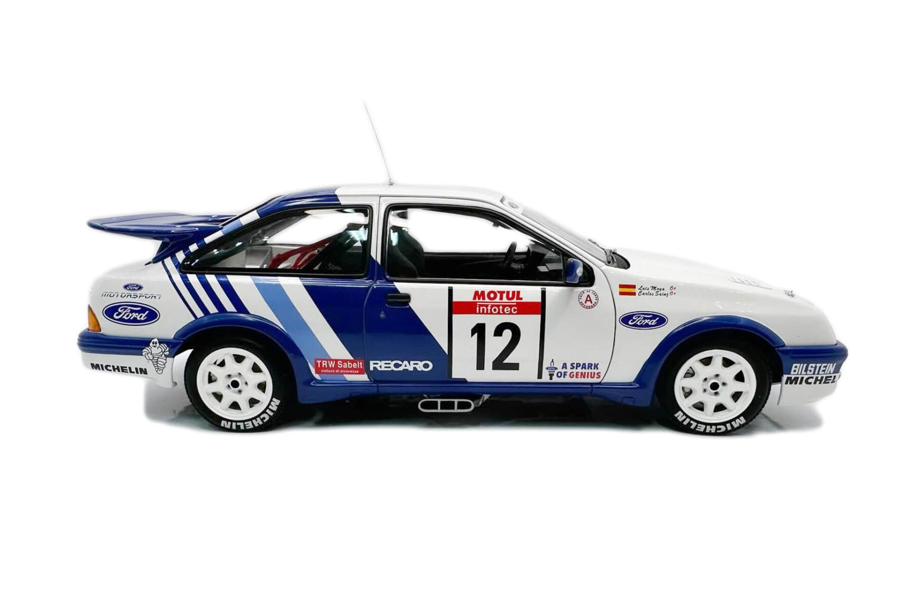 Ford Sierra RS Cosworth Rally France - 1988 - Blue/White - Image 3
