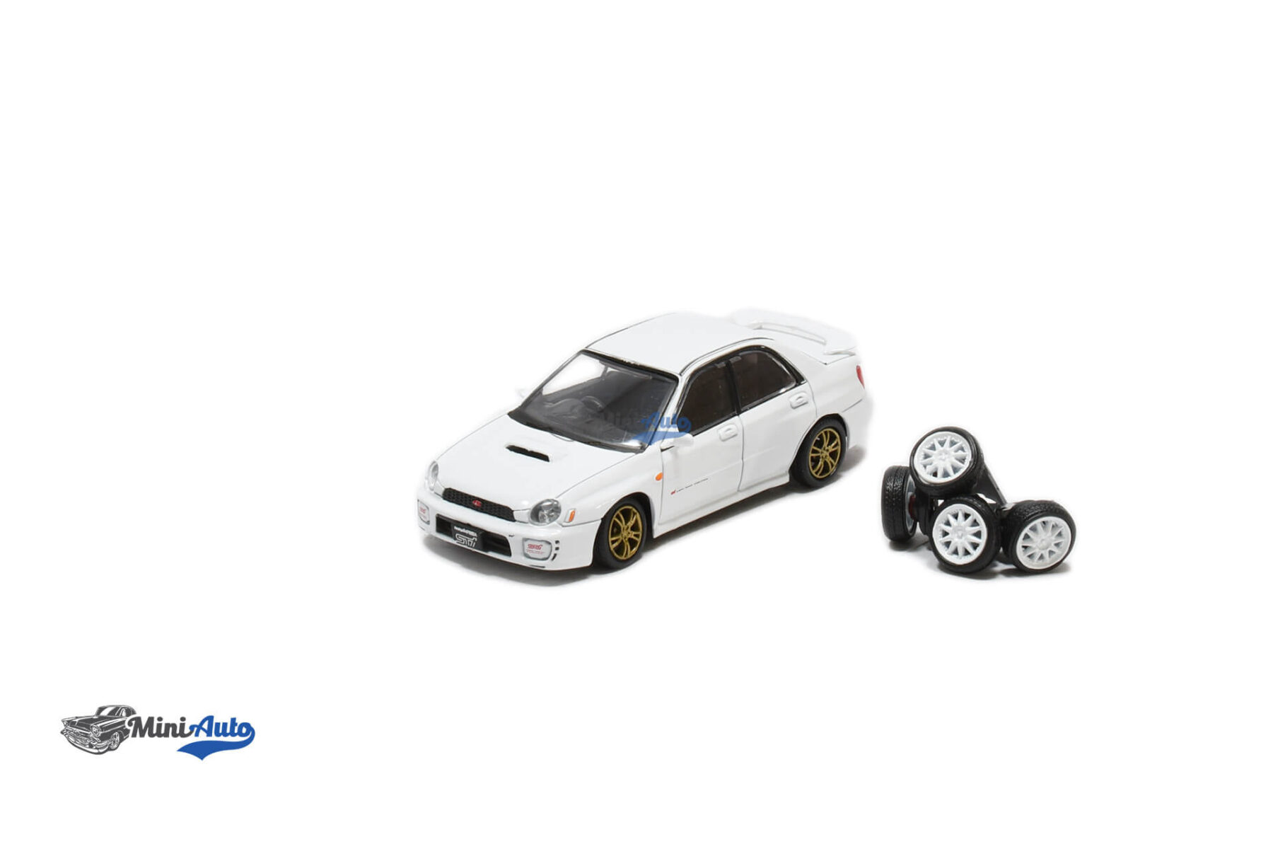 Subaru Impreza WRX RHD - 2001 - White - Image 2