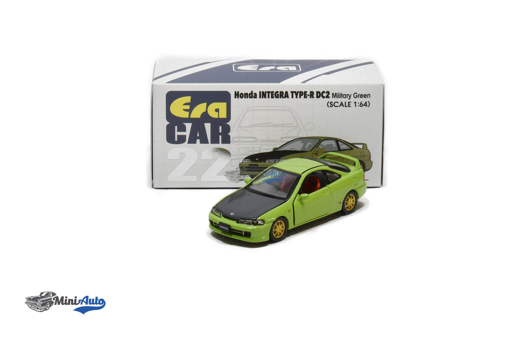 ERAHA20DC2RN22---Honda-Integra-Type-R-DC2---1997---Green_6 Honda Integra Type-R DC2 - 1997 - Green - Image 6