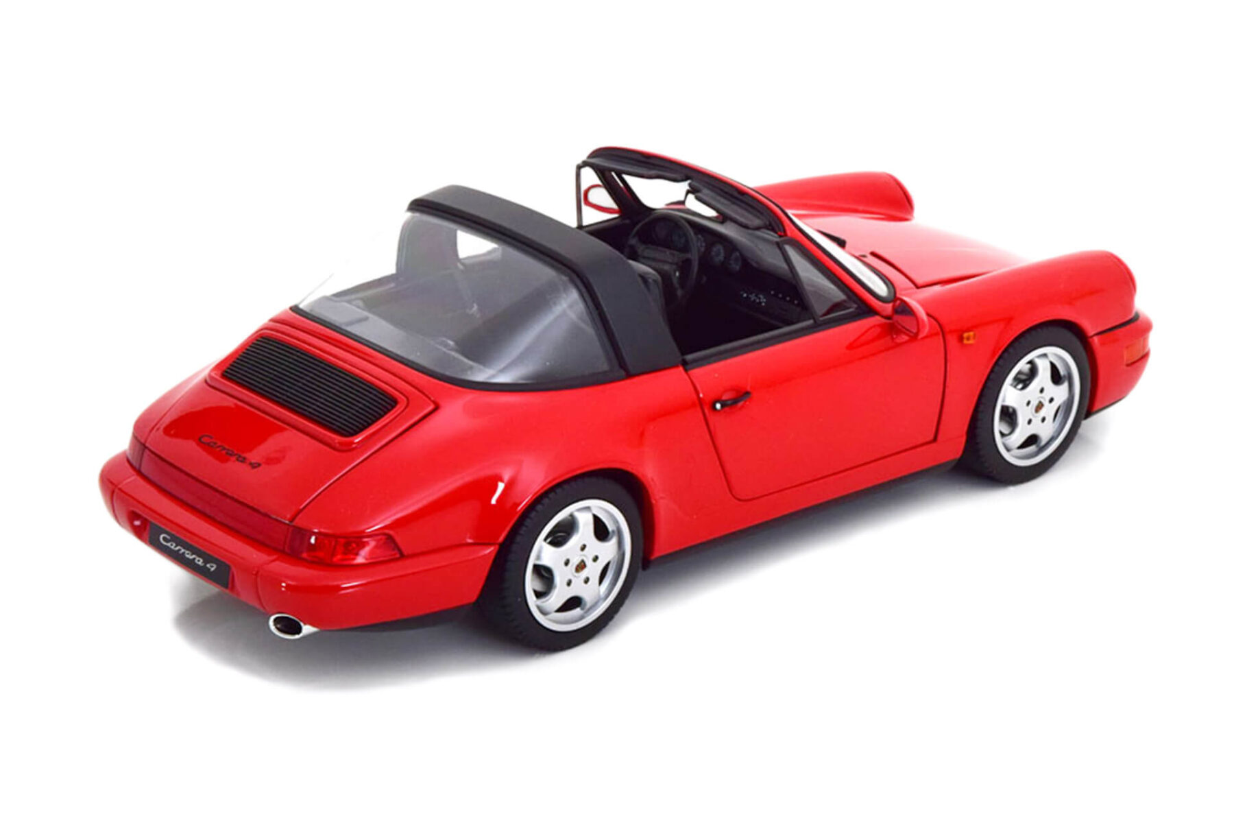 Porsche 911 964 Targa Limited 1000pcs - 1991 - Red - Image 4