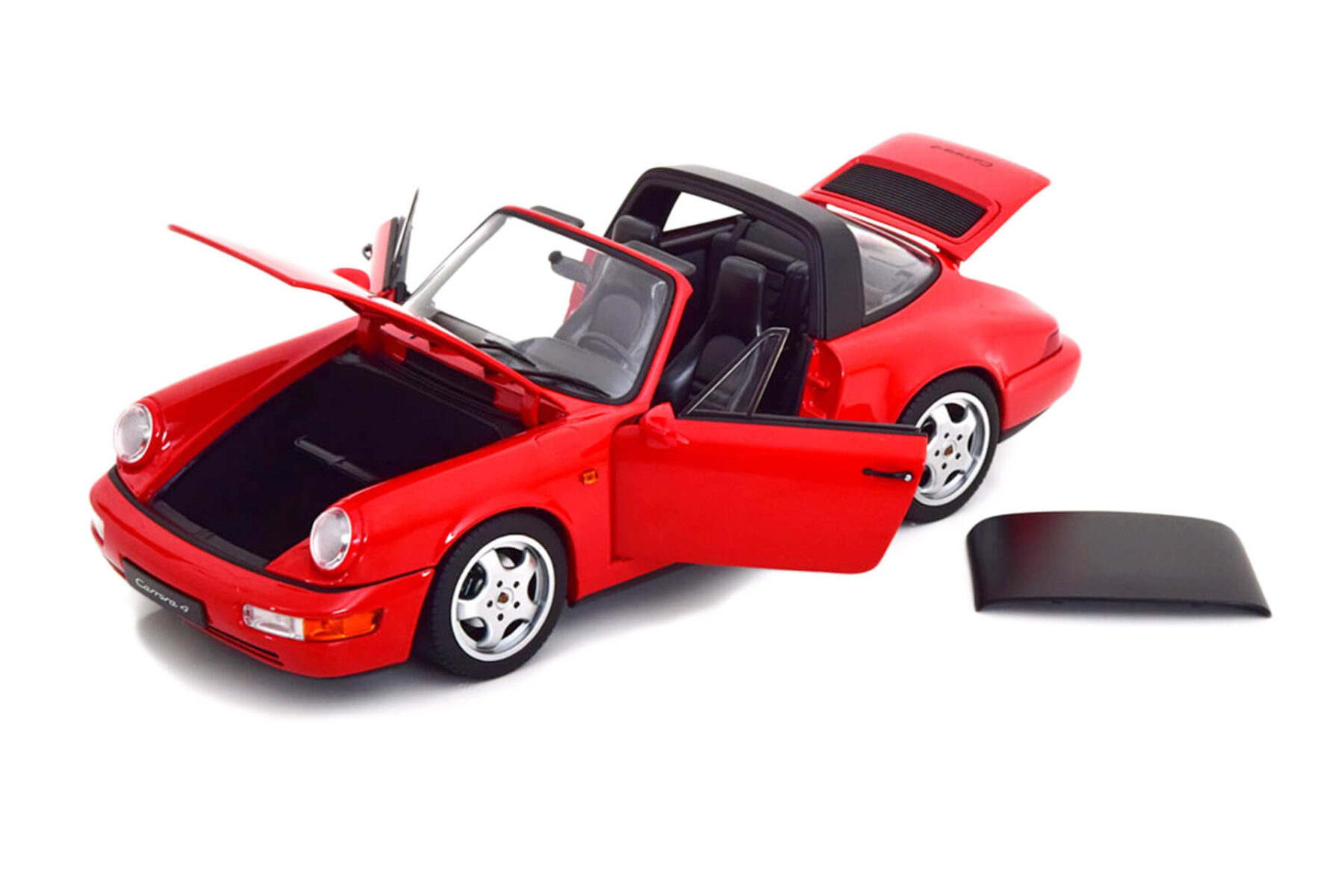 Porsche 911 964 Targa Limited 1000pcs - 1991 - Red - Image 5