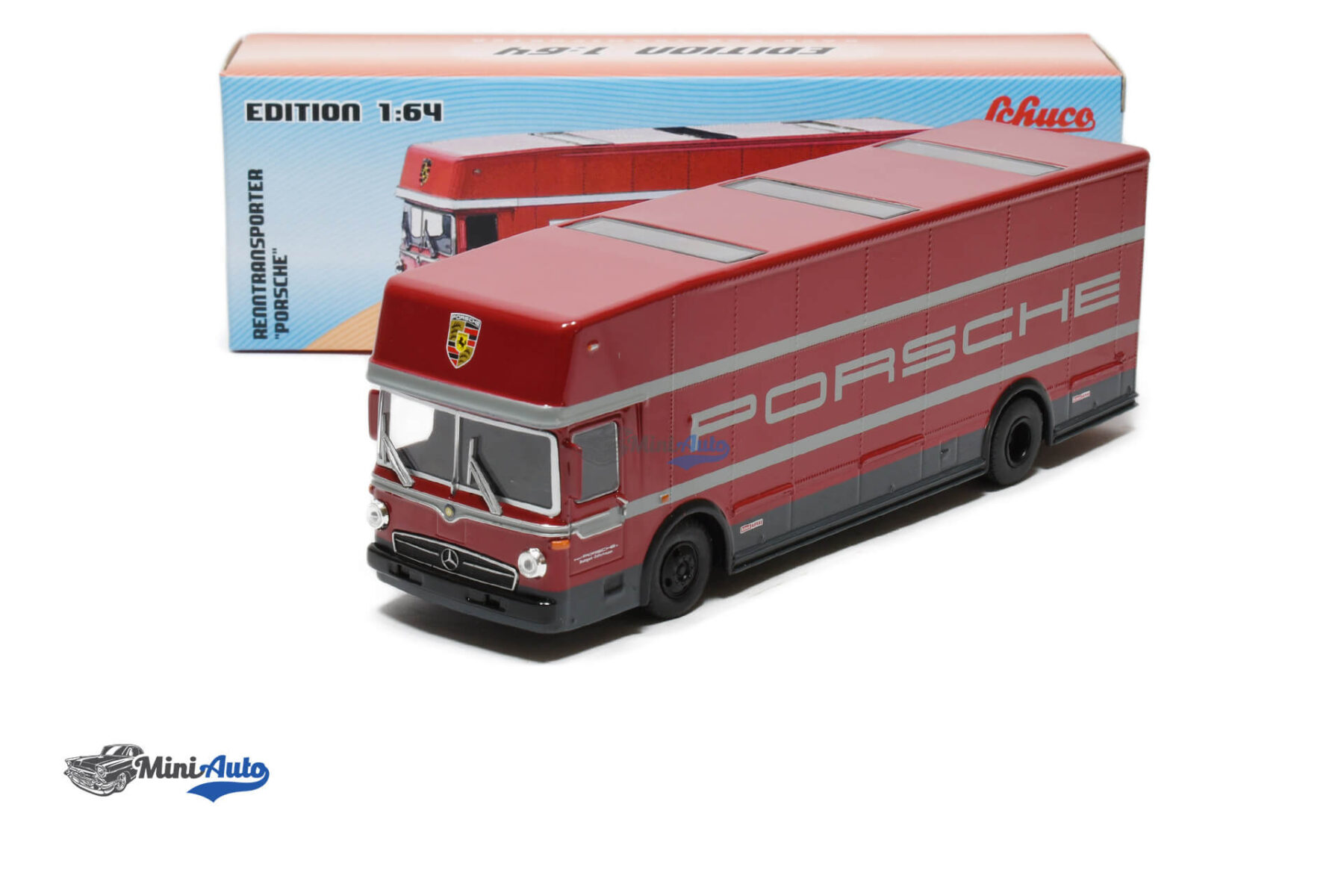 Mercedes Benz O317 Renntrans Porsche - 1968 - Red - Image 5