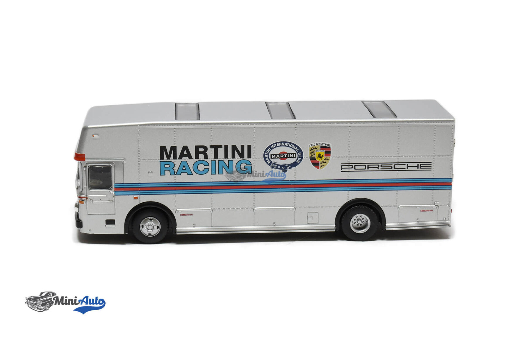 Mercedes Benz O317 Renntrans Martini Porsche - 1968 - Silver - Image 4