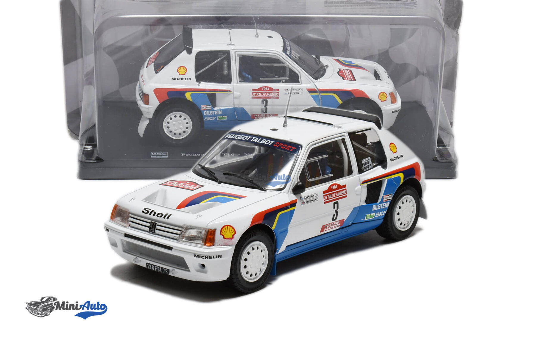 AAWRC031---Peugeot-205-T16-N3-A.Vatanen---1984---White_4 Peugeot 205 T16 N3 A.Vatanen - 1984 - White - Image 4