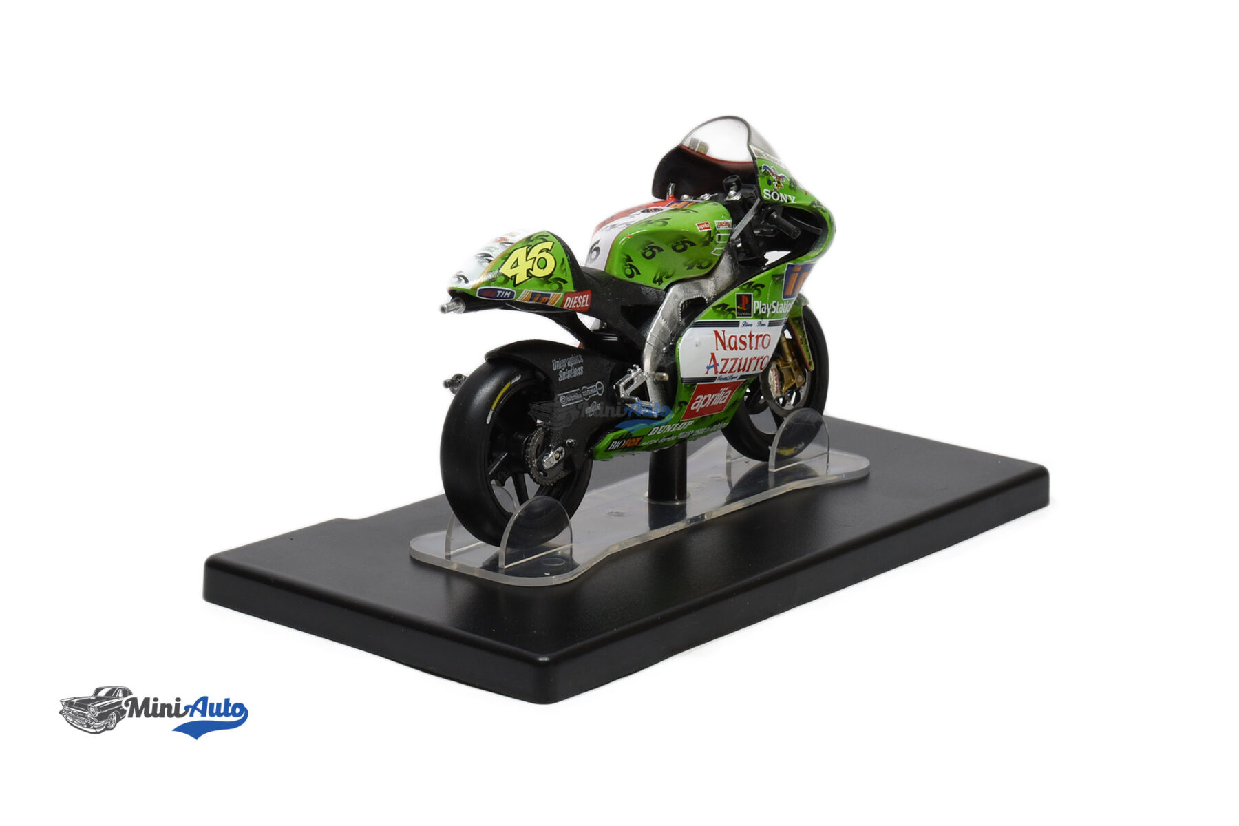 Aprilia - RSW 250cc N46 World Champion Season Valentino Rossi - 1999 - Red/Green - Image 2