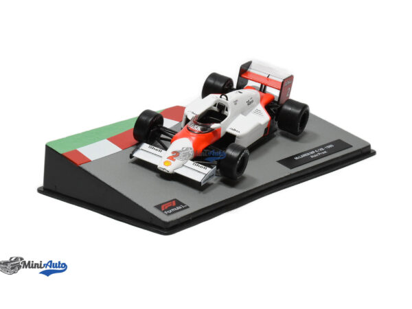 McLaren MP4/2B F1 N2 A. Prost - 1985 - White/Red