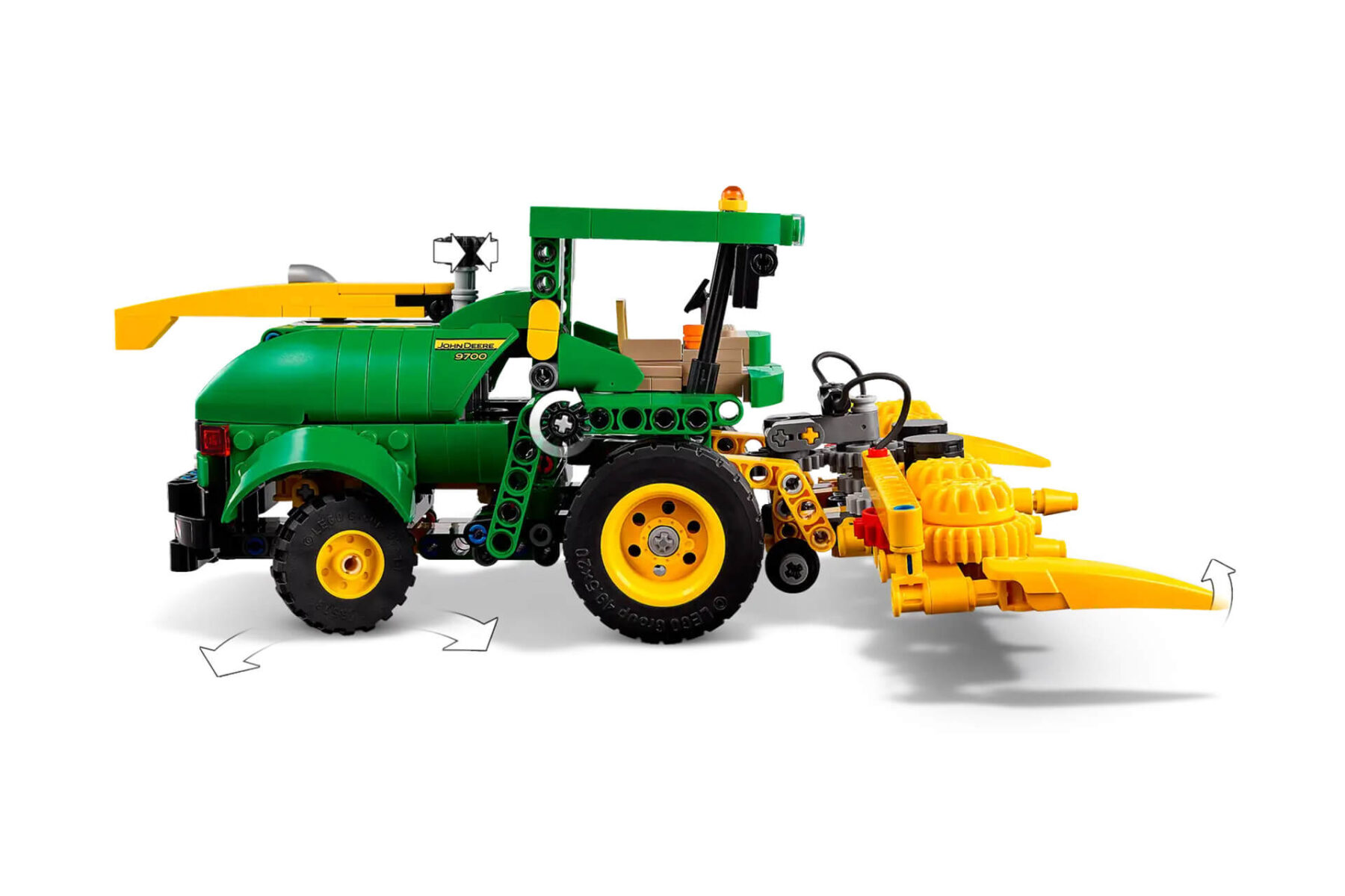 Lego - John Deere Mietitrebbia 9700 Forage Harvester - 2018 - Green - Image 4