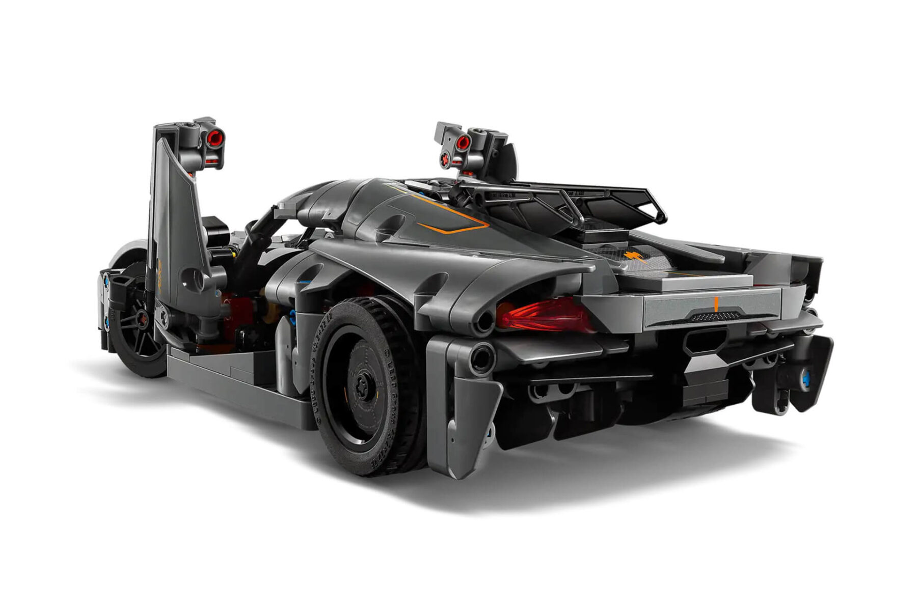 Lego - Koenigsegg Jesko 5.0 V8 - 2022 - Grey - Image 3