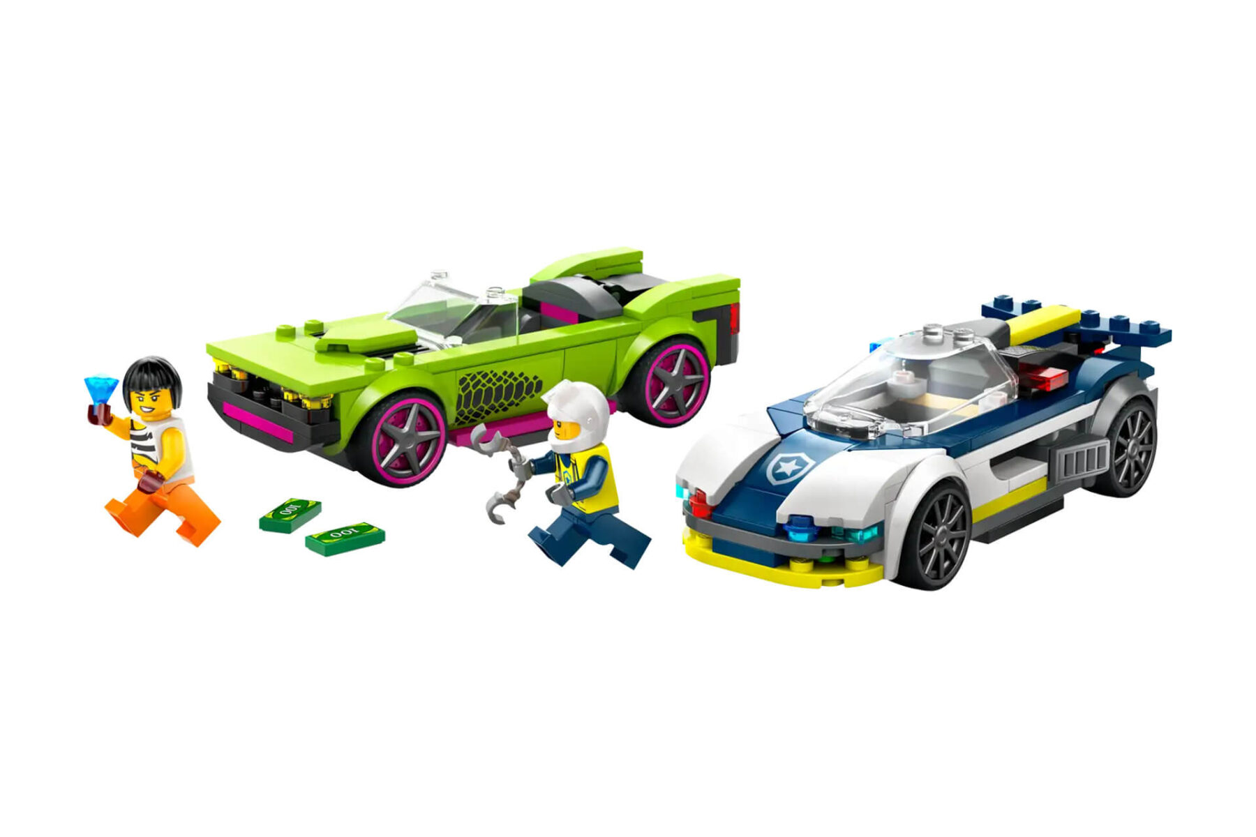 Lego - Police Car And Muscle Car - Image 2