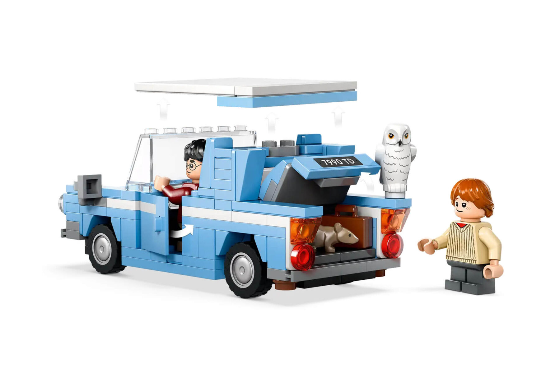 Lego - Ford Anglia Harry Potter With Figures - Image 3
