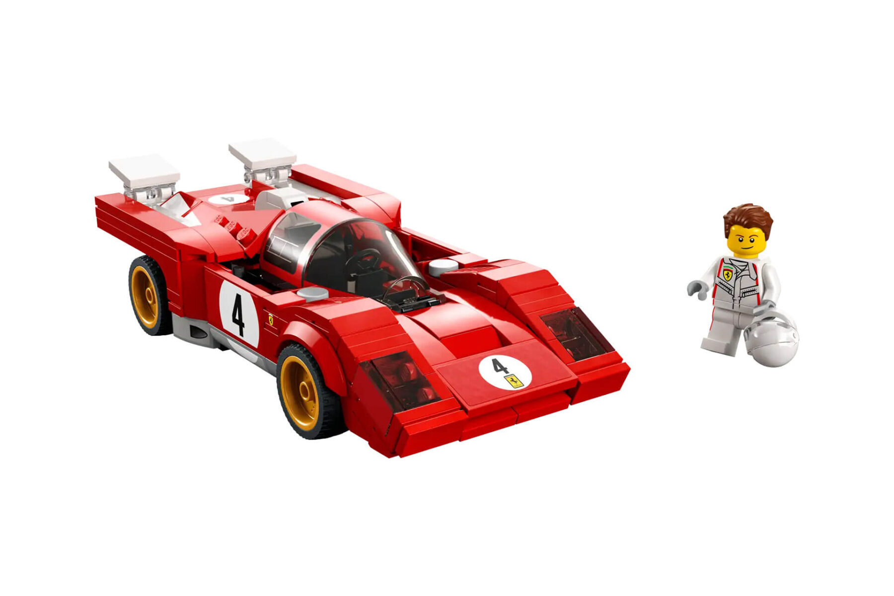 Lego - Ferrari 512M N4 - 1970 - Red - Image 4