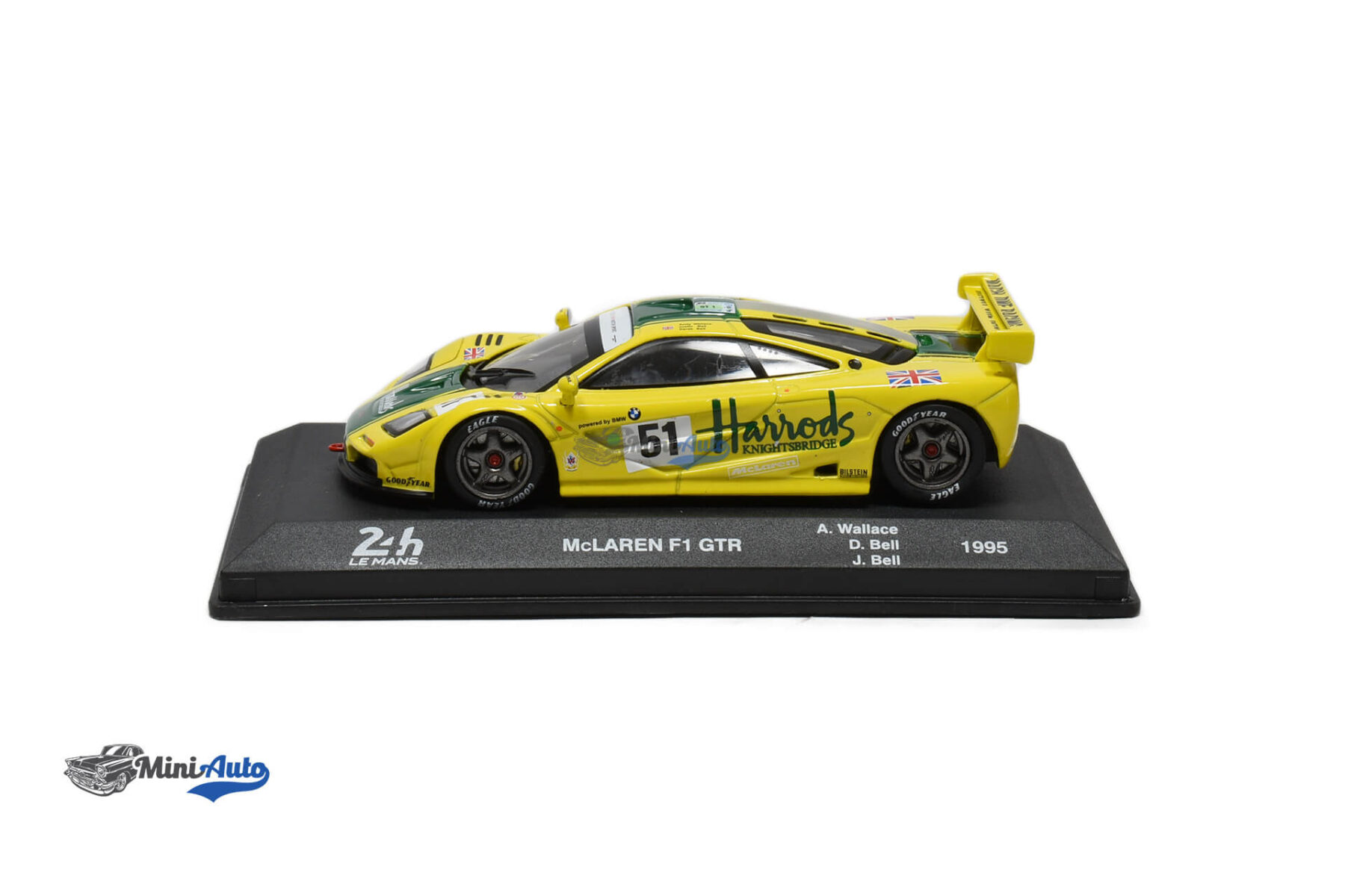 McLaren F1 GTR BMW S70 V12 - 1995 - Yellow/Green - Image 3