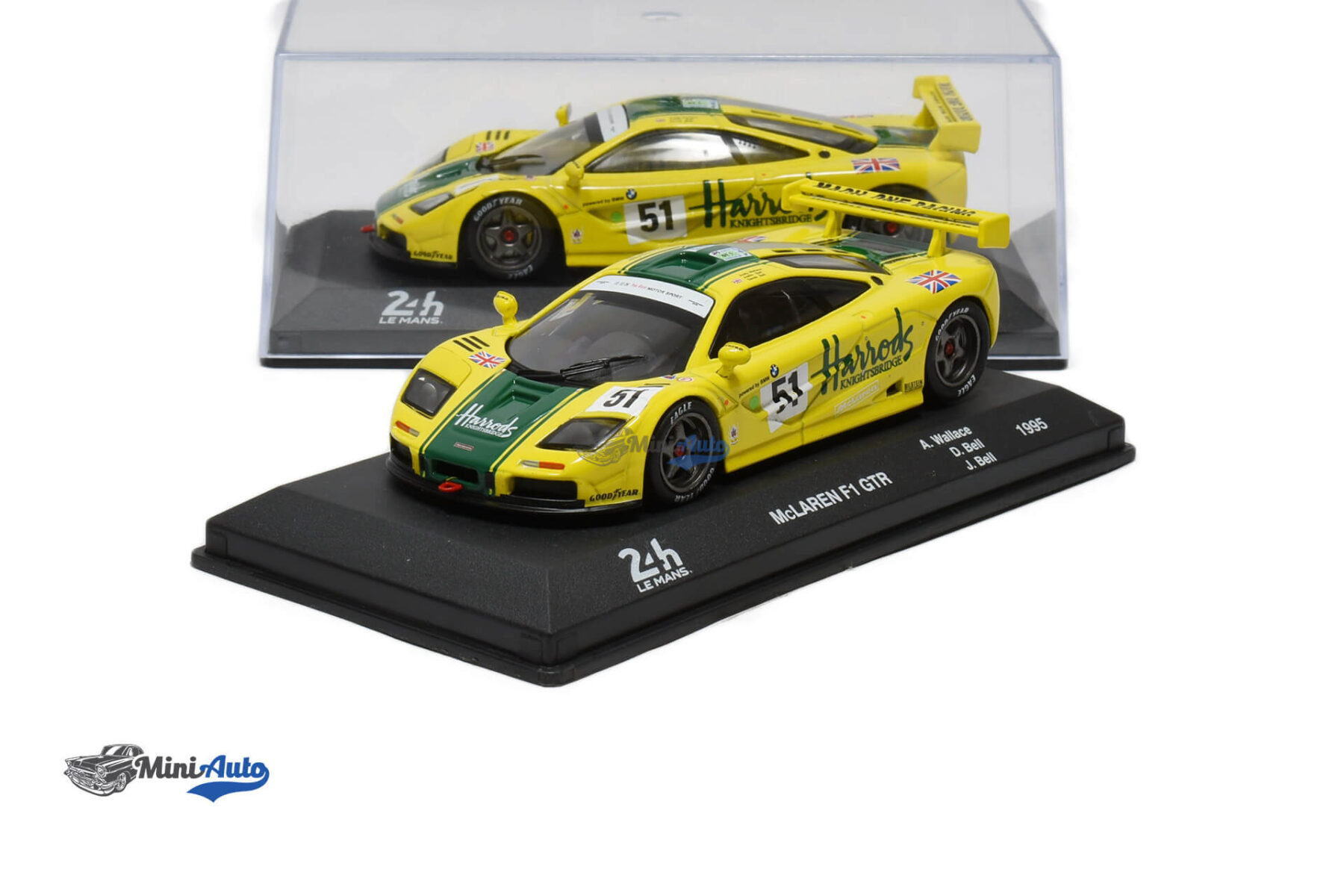 McLaren F1 GTR BMW S70 V12 - 1995 - Yellow/Green - Image 4