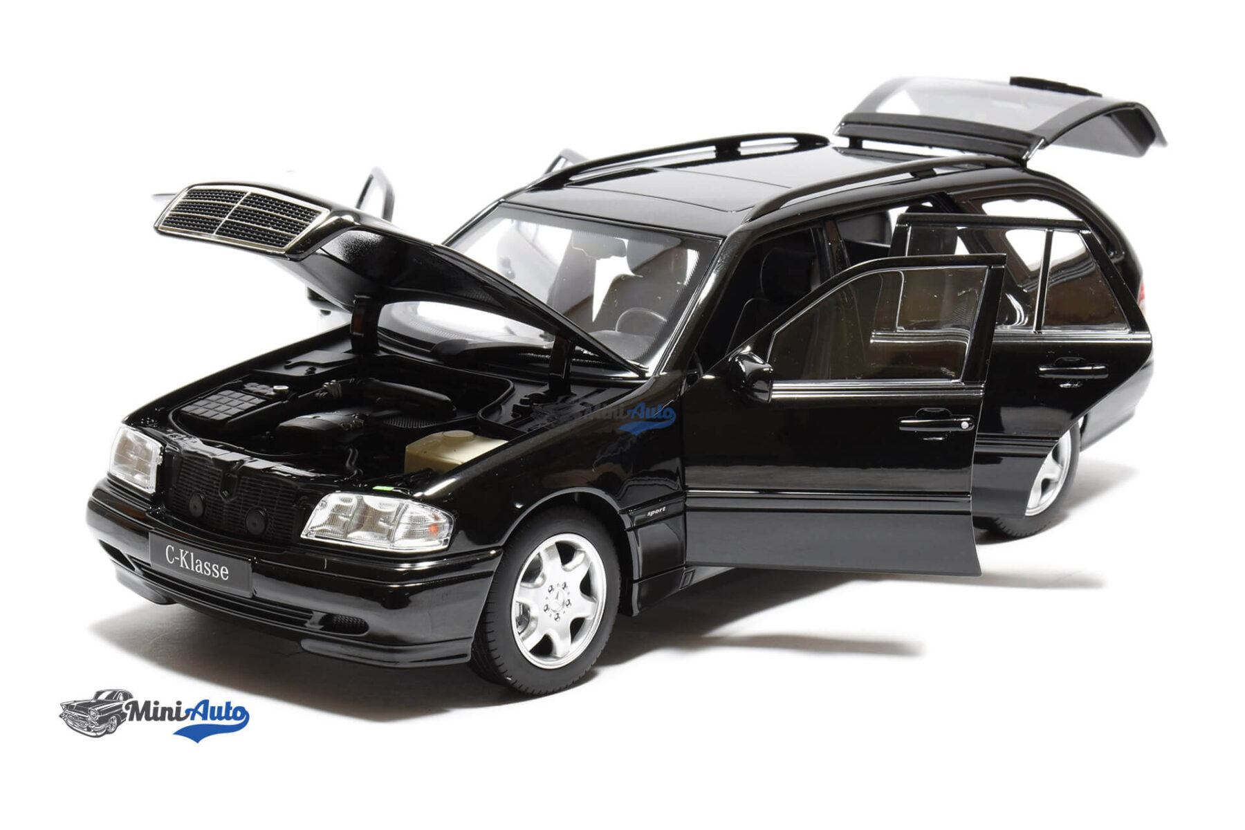 Mercedes Benz C-Class C200 S202 T-Modell SW (Limited 500pcs) - 1997 - Black - Image 2
