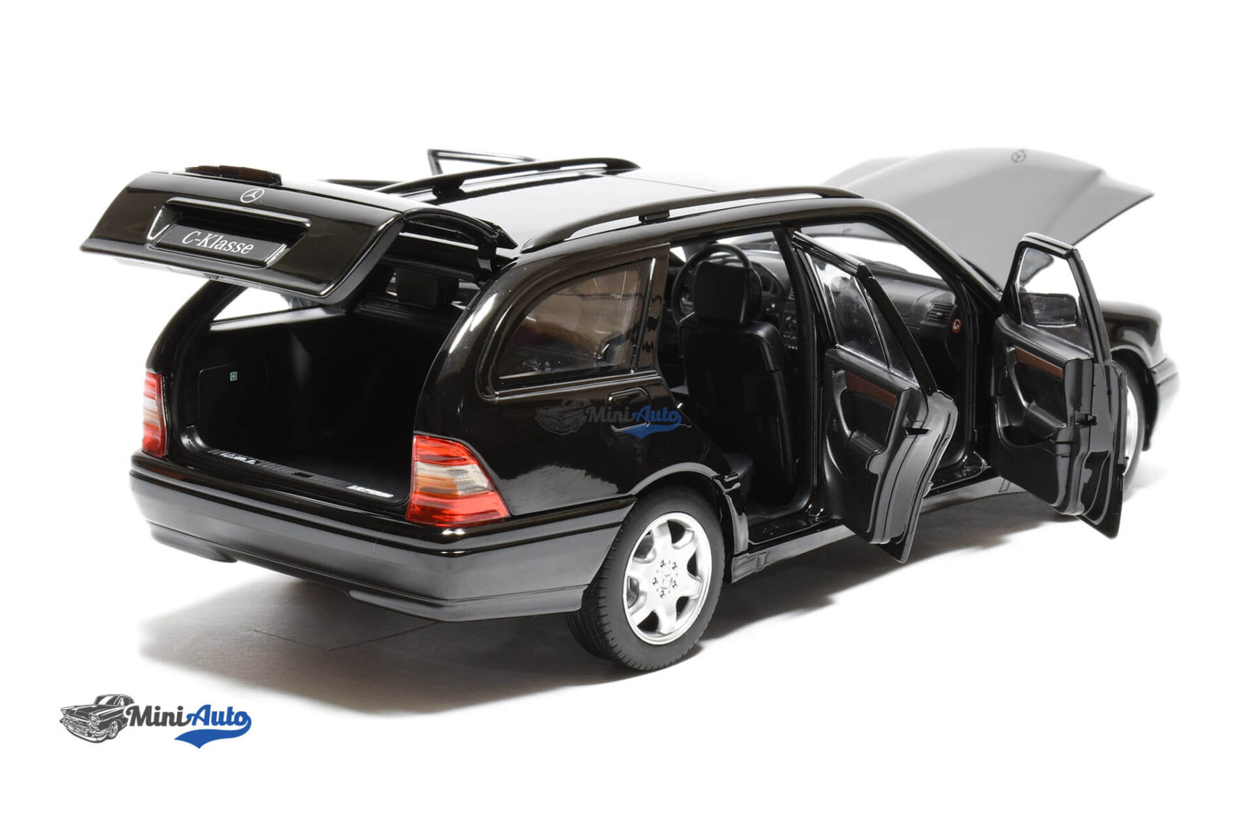 Mercedes Benz C-Class C200 S202 T-Modell SW (Limited 500pcs) - 1997 - Black - Image 4