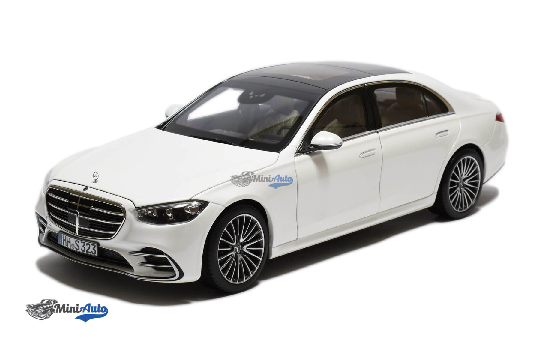 N183801---Mercedes-Benz-S-Class-AMG-Line---2021---White_1 Mercedes Benz S-Class AMG Line (Limited 500pcs.) - 2021 - White - Image 1