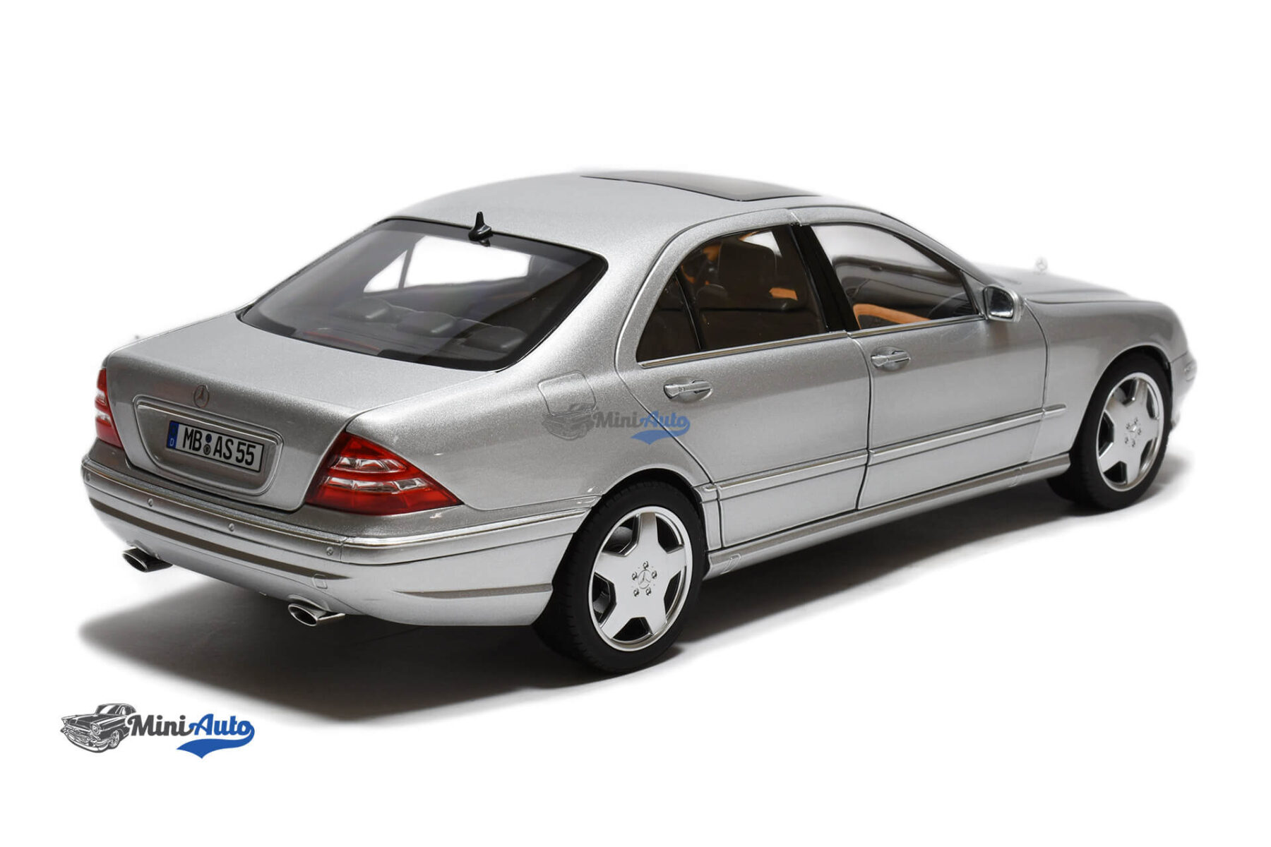 Mercedes Benz S-Class S55 AMG W220 (Limited 500pcs) - 2000 - Silver - Image 3
