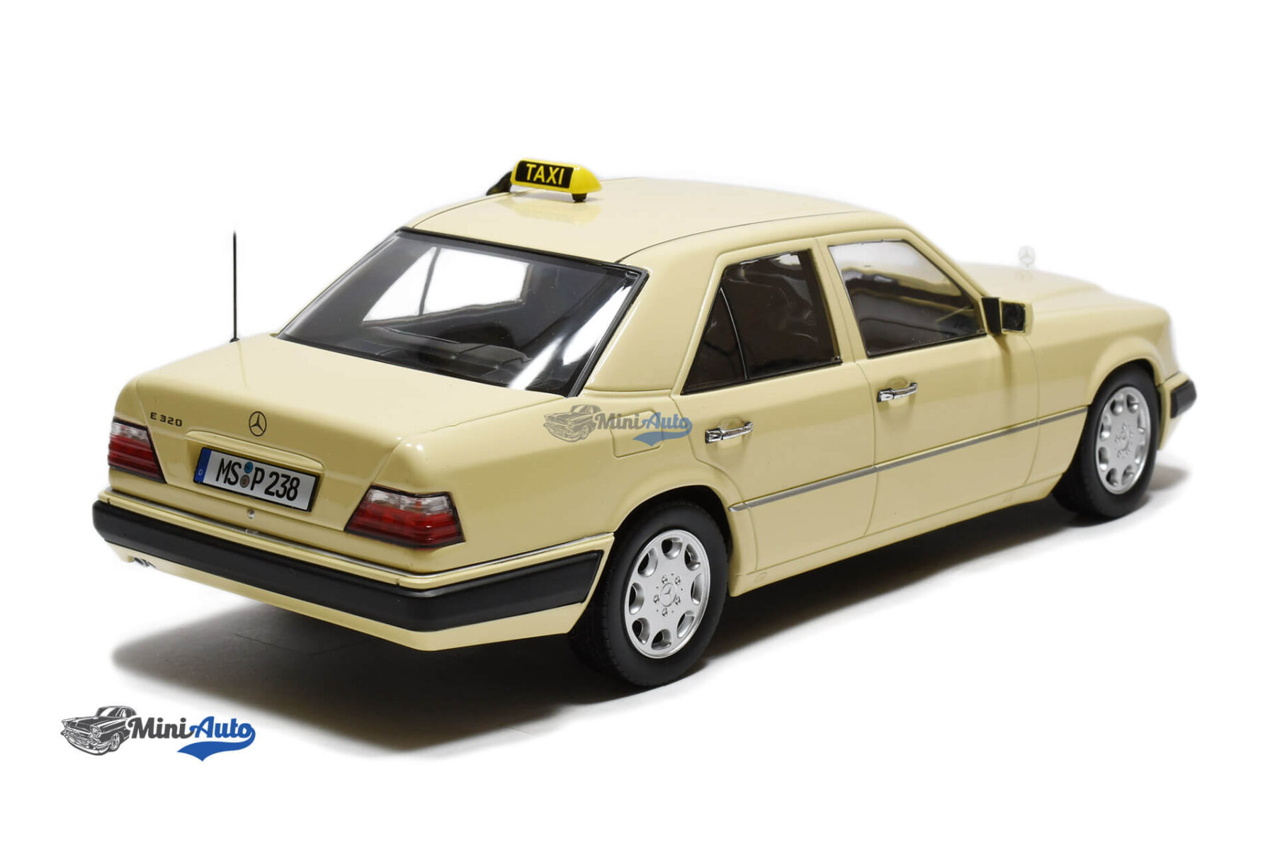 Mercedes Benz E-Class W124 Taxi - 1989 - Beige - Image 2