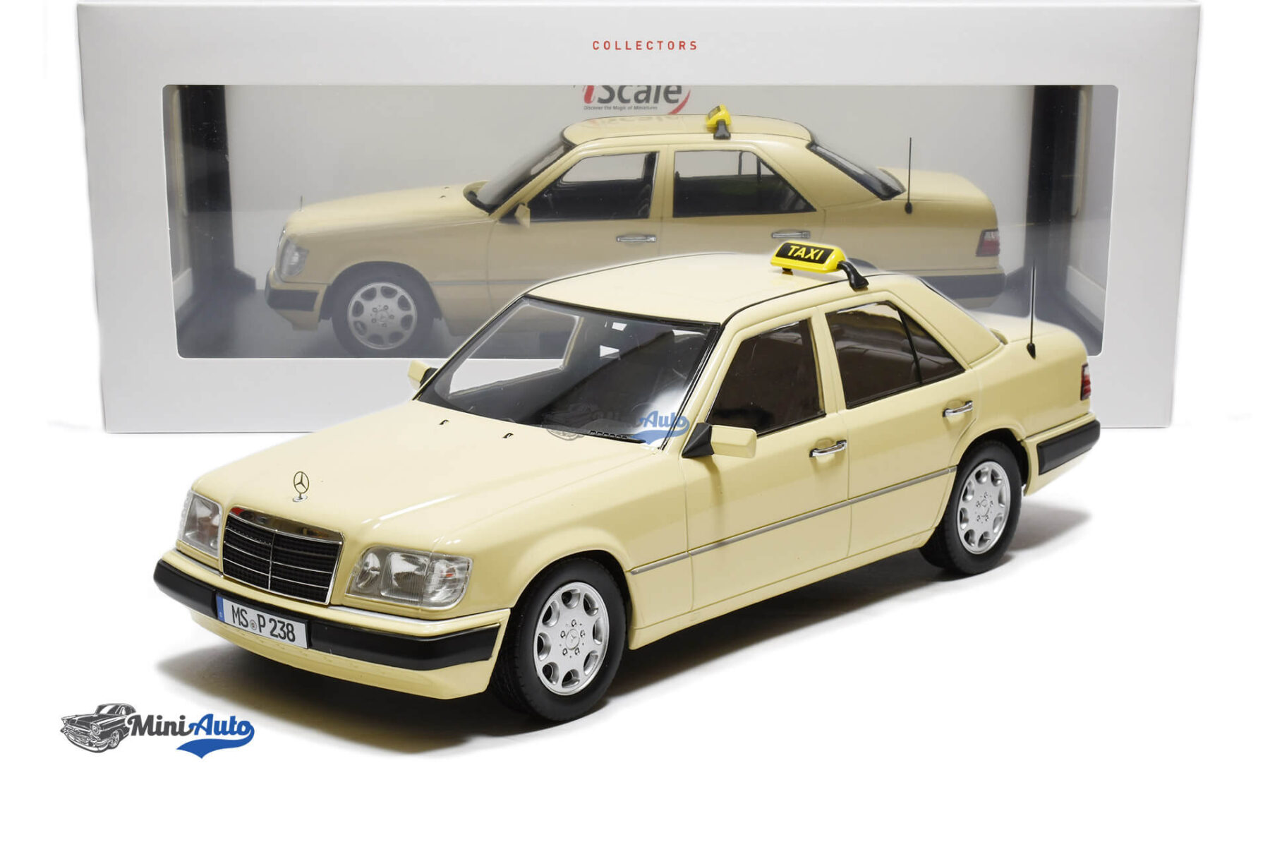 Mercedes Benz E-Class W124 Taxi - 1989 - Beige - Image 4