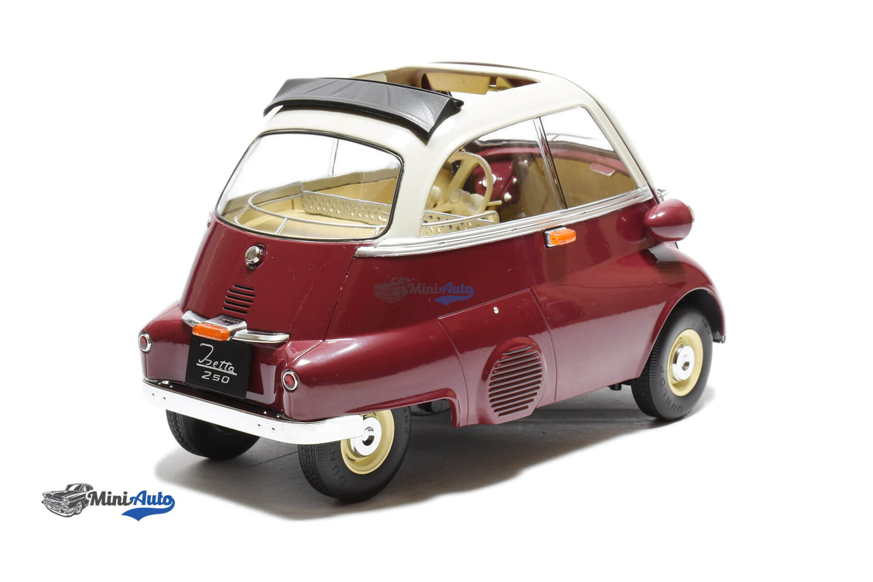 BMW 250 Isetta - 1959 - Dark Red/Beige - Image 2