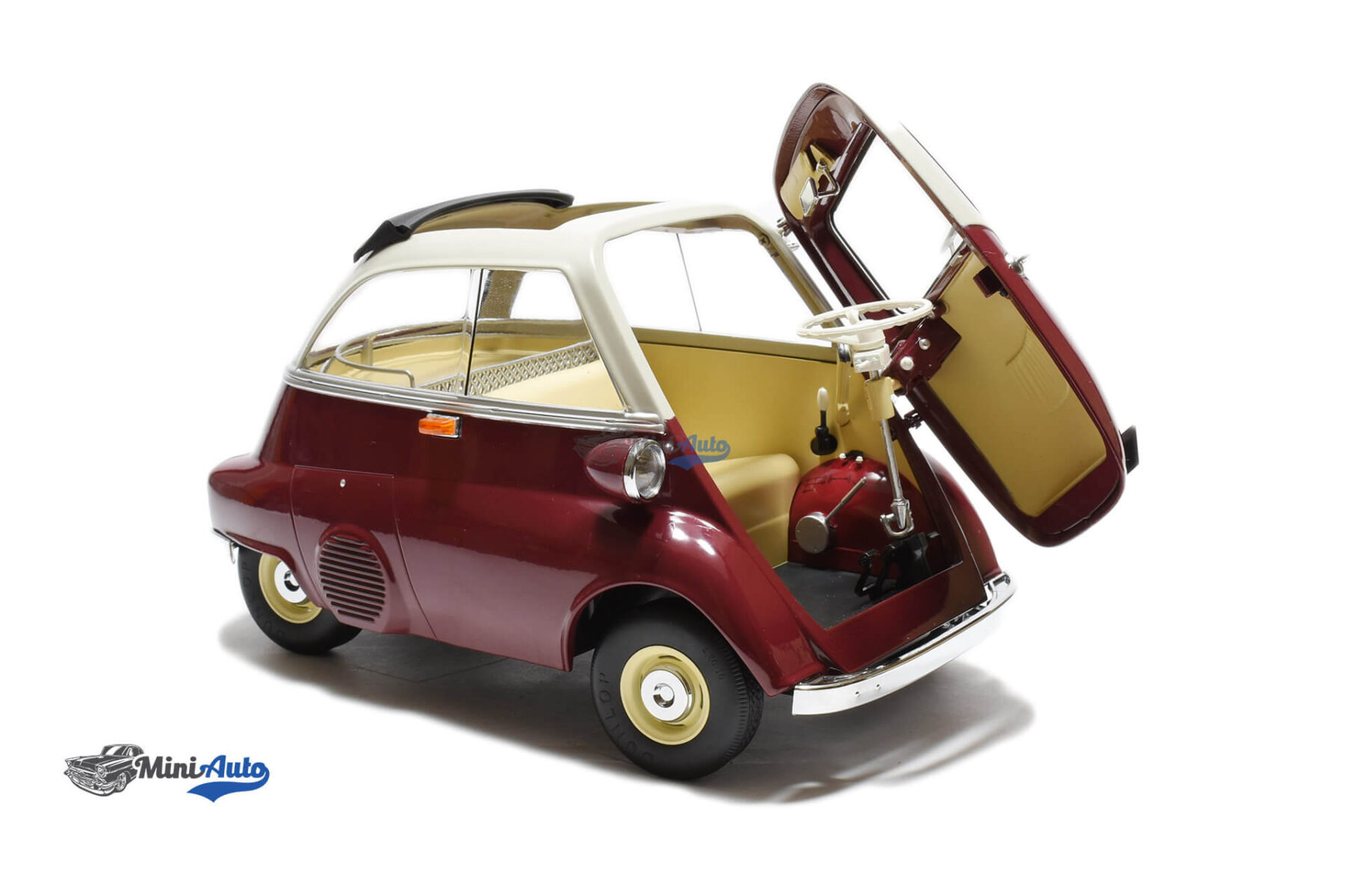 BMW 250 Isetta - 1959 - Dark Red/Beige - Image 3
