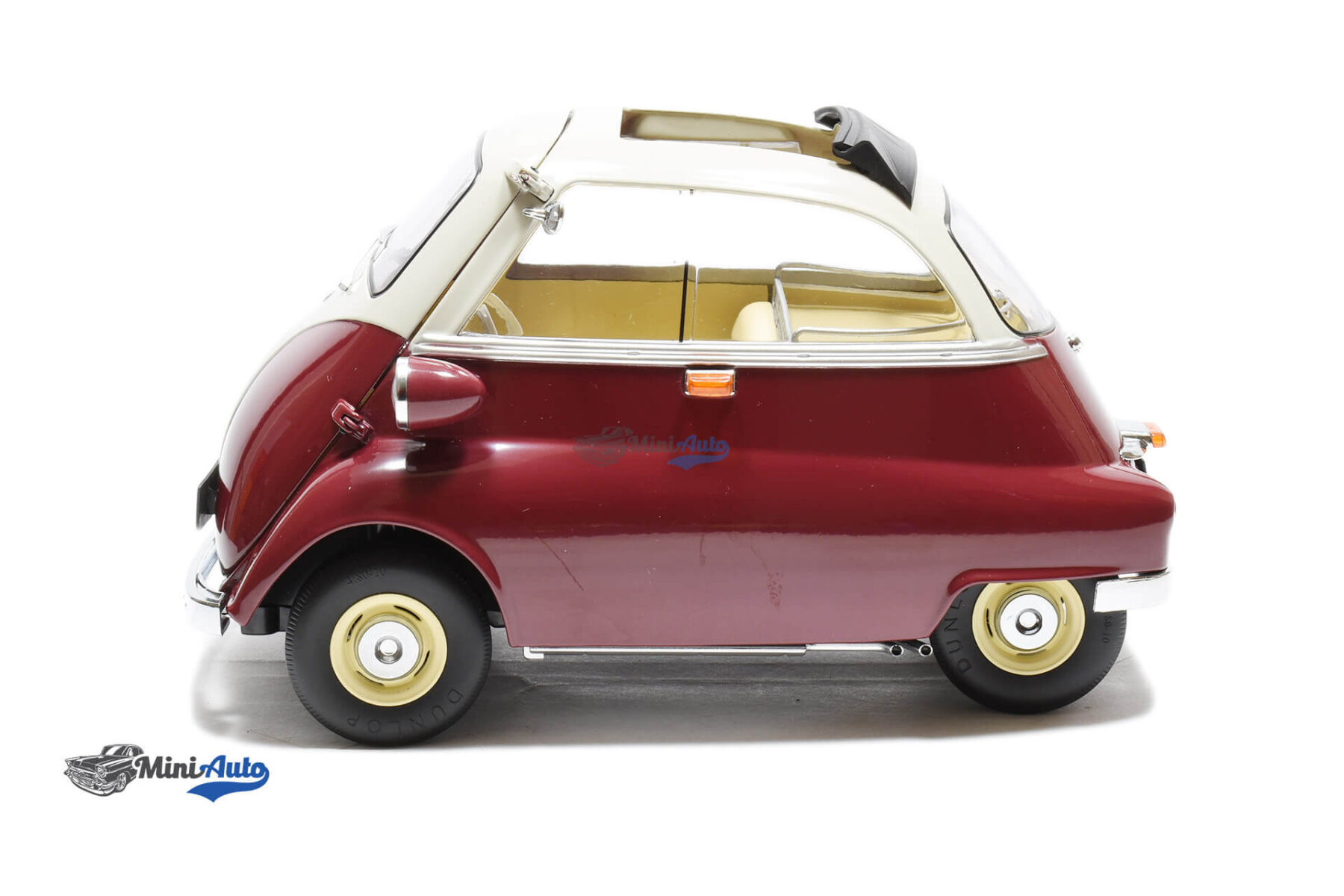 BMW 250 Isetta - 1959 - Dark Red/Beige - Image 4